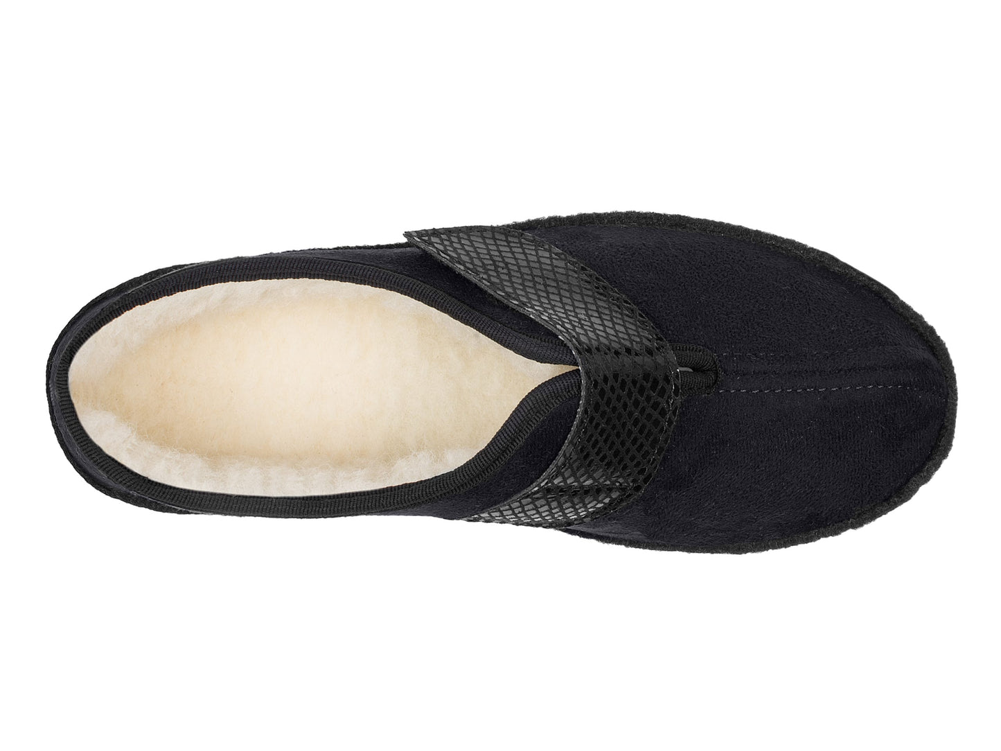 Schawos Damen Filz Hausschuh 2063, warm gefüttert