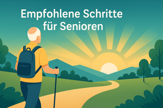 So viele Schritte sollten Senioren pro Tag gehen