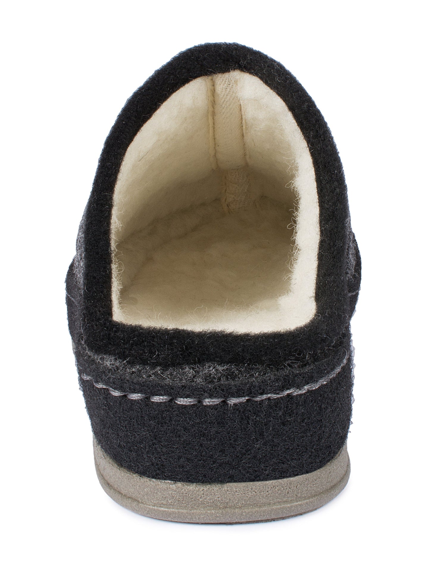 Schawos Damen Filz Hausschuh Lisa, warm gefüttert