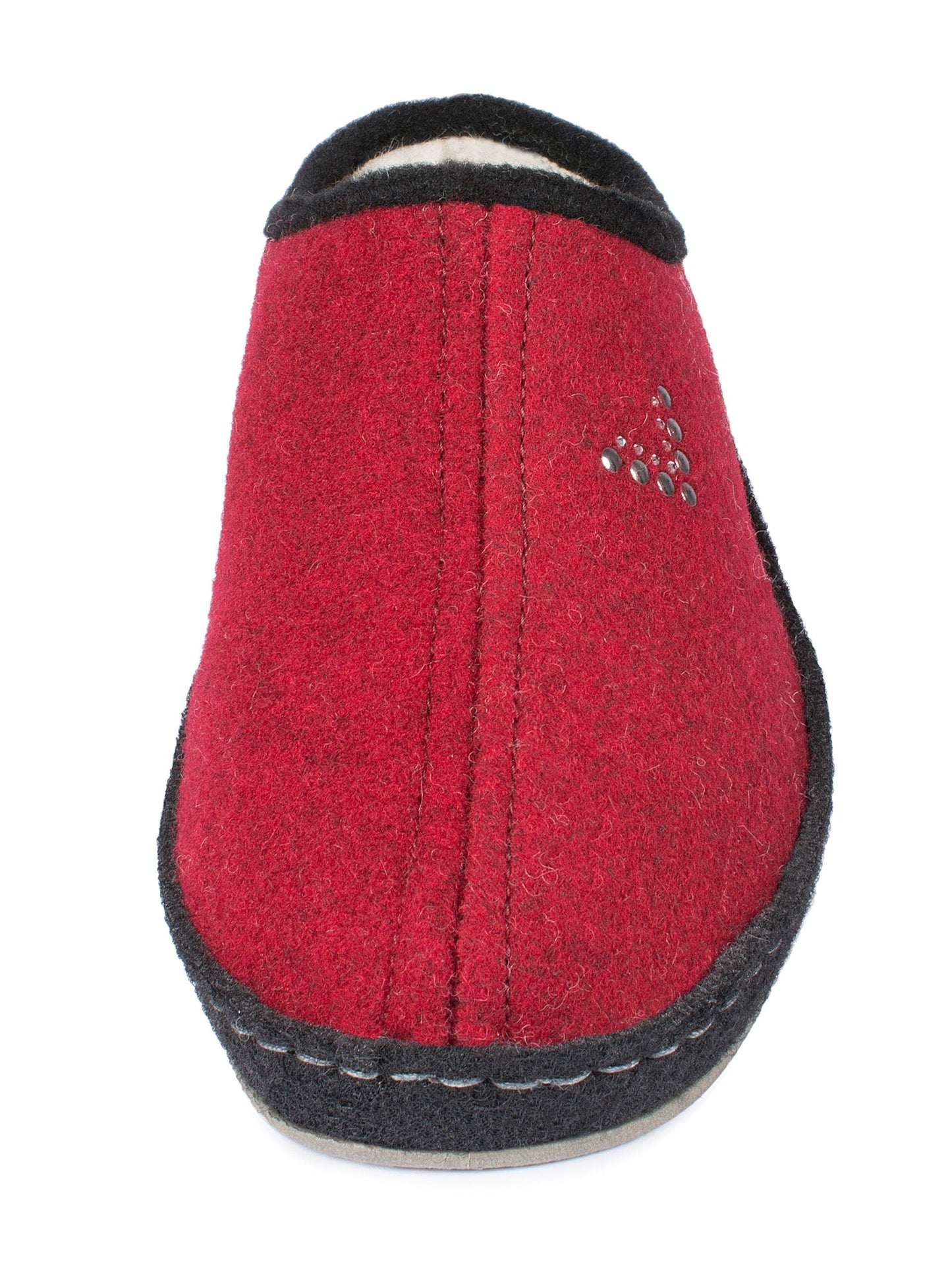 Schawos Damen Filz Hausschuh Lisa, warm gefüttert