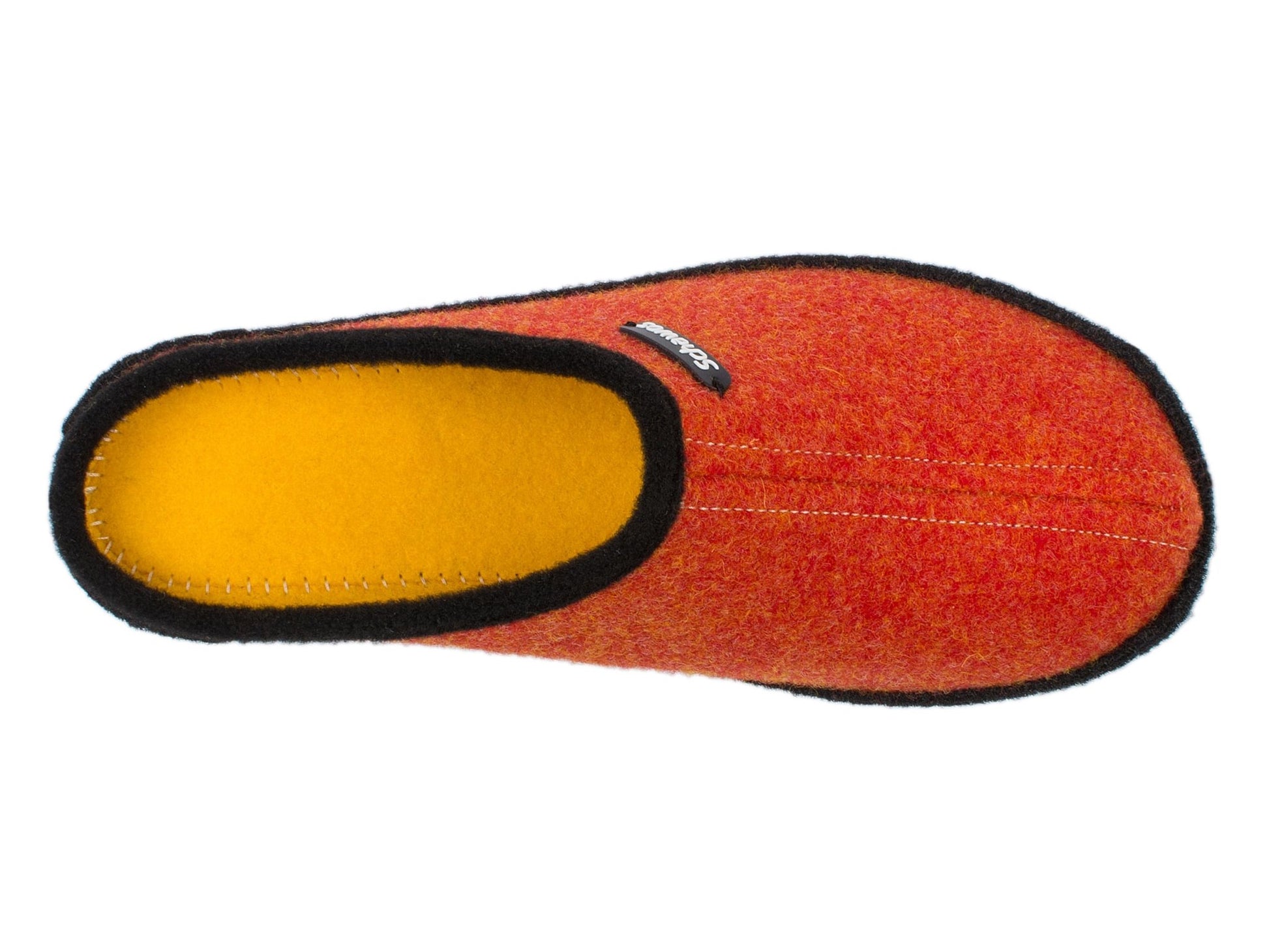 Schawos Damen Filz Hausschuh 2 - farbig, ungefüttert - schawos - shop.de