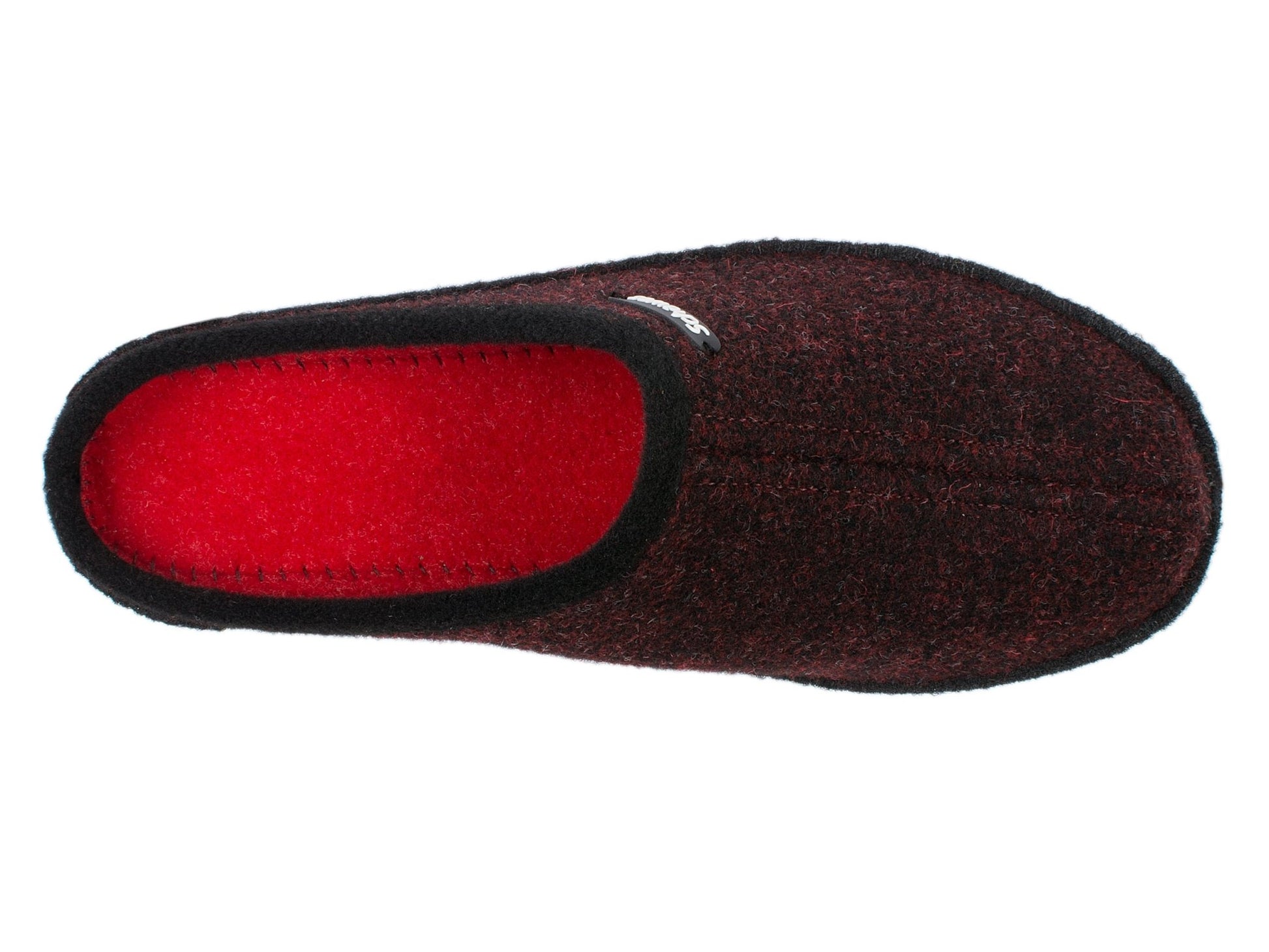 Schawos Damen Filz Hausschuh 2 - farbig, ungefüttert - schawos - shop.de
