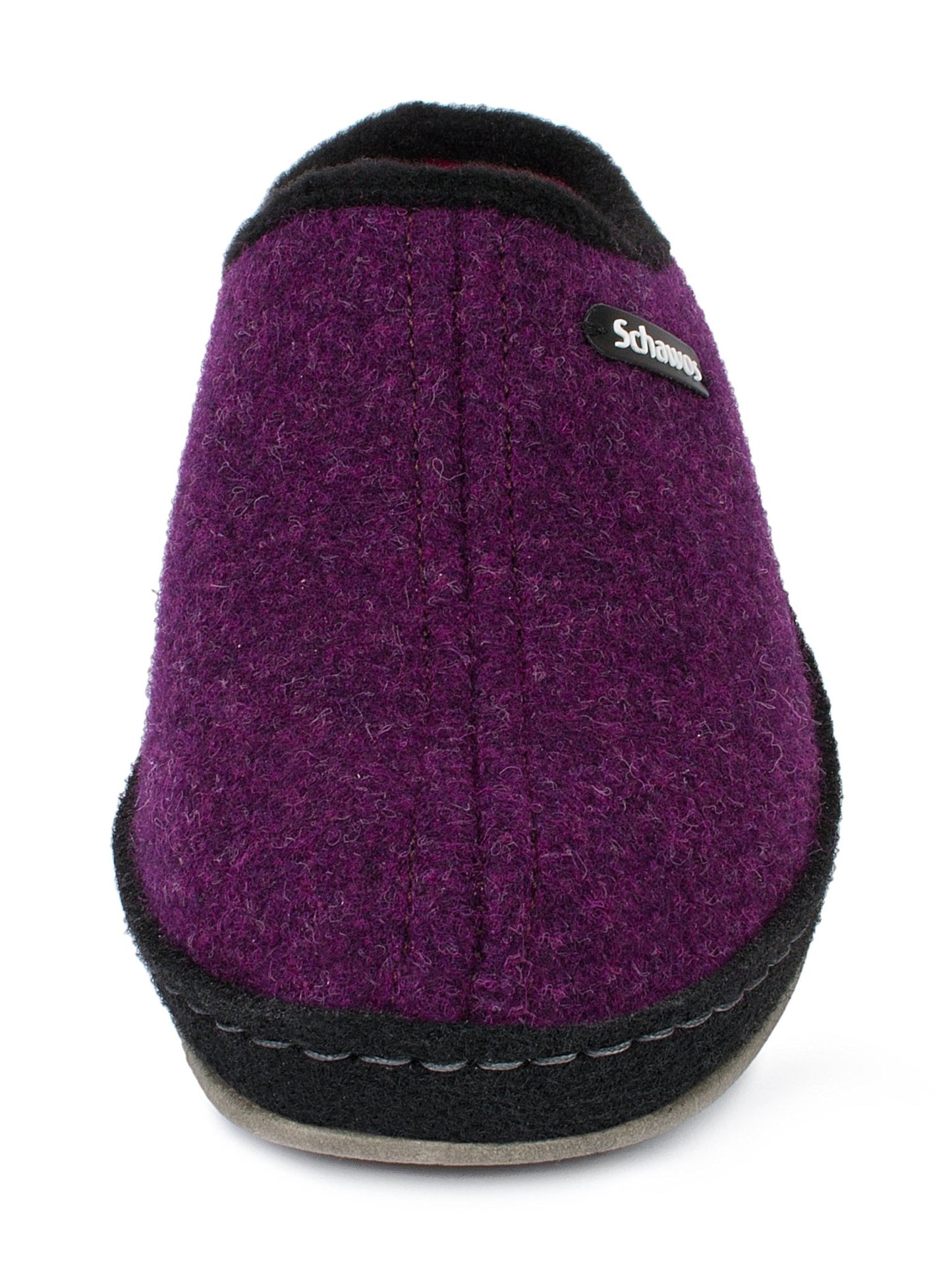 Schawos Damen Filz Hausschuh 2 - farbig, ungefüttert - schawos - shop.de