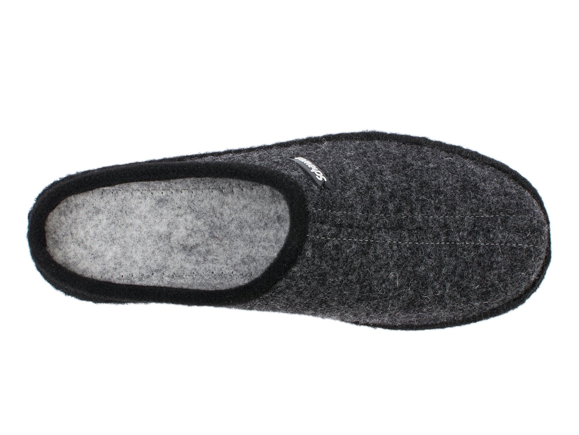 Schawos Damen Filz Hausschuh 2 - farbig, ungefüttert - schawos - shop.de