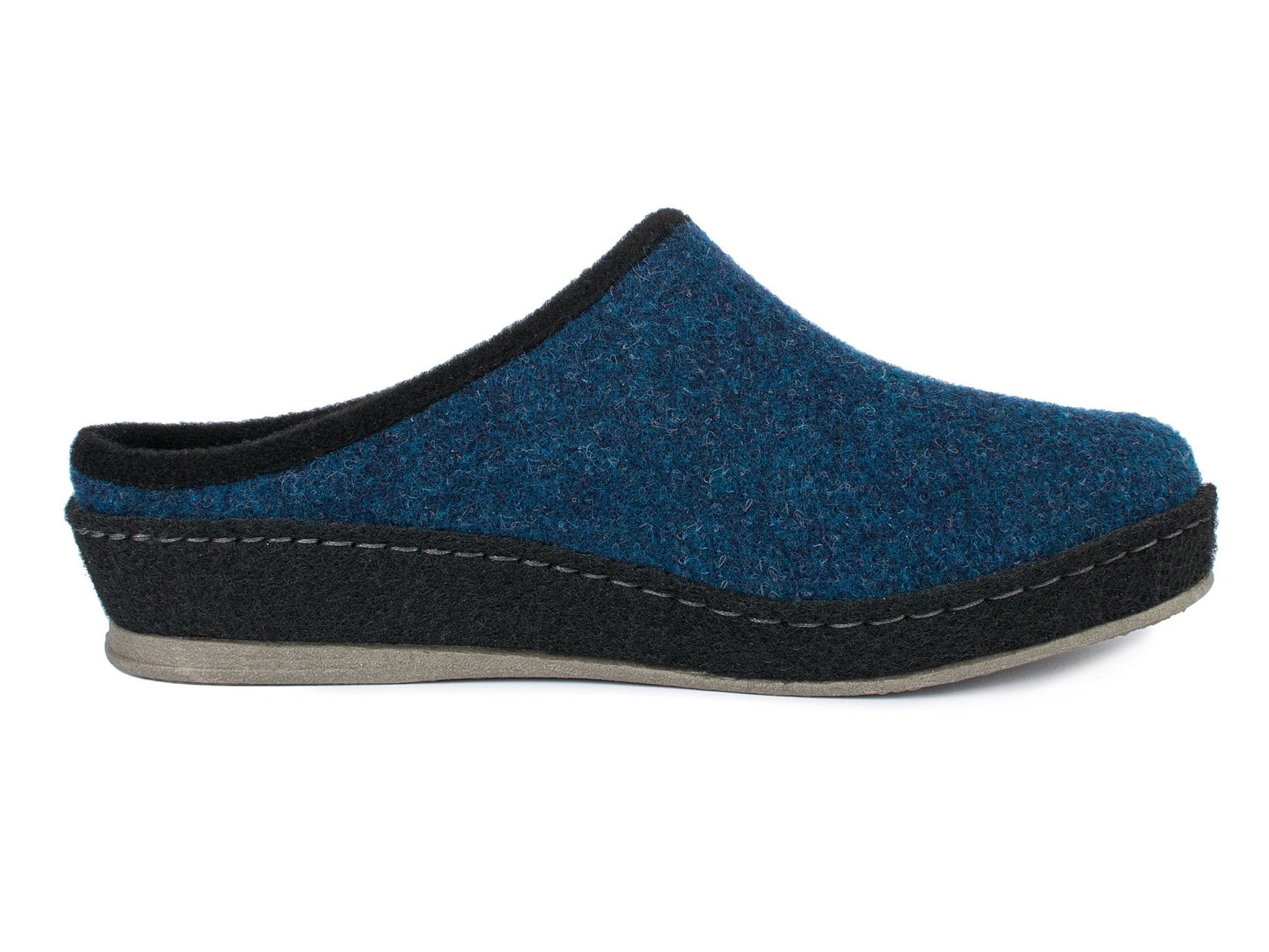 Schawos Damen Filz Hausschuh 2 - farbig, ungefüttert - schawos - shop.de