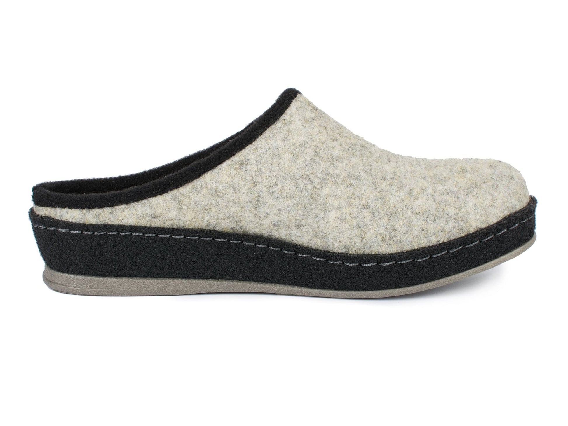 Schawos Damen Filz Hausschuh 2 - farbig, ungefüttert - schawos - shop.de