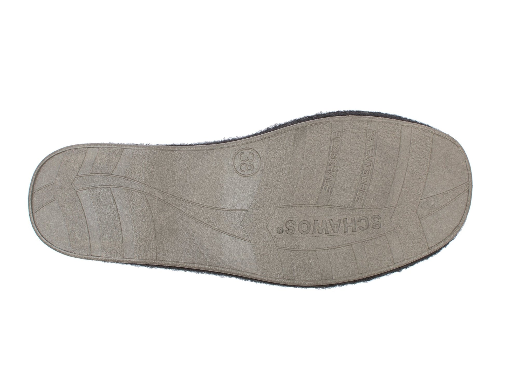 Schawos Damen Filz Hausschuh 2 - farbig, ungefüttert - schawos - shop.de