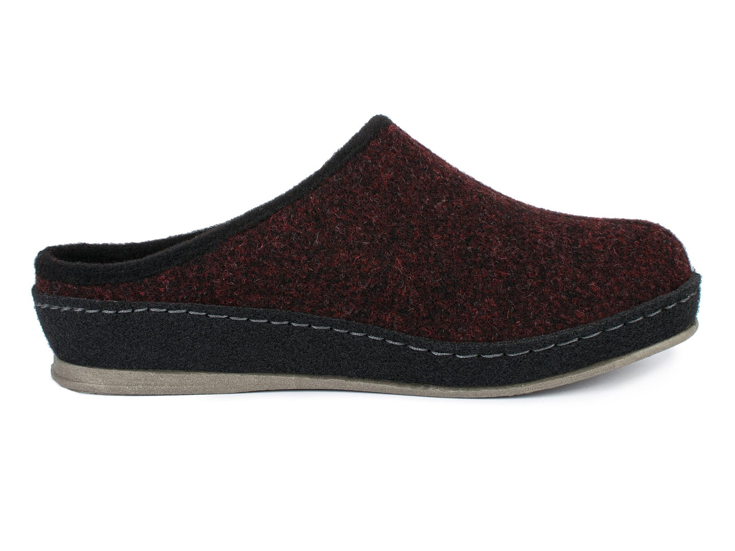Schawos Damen Filz Hausschuh 2 - farbig, ungefüttert - schawos - shop.de