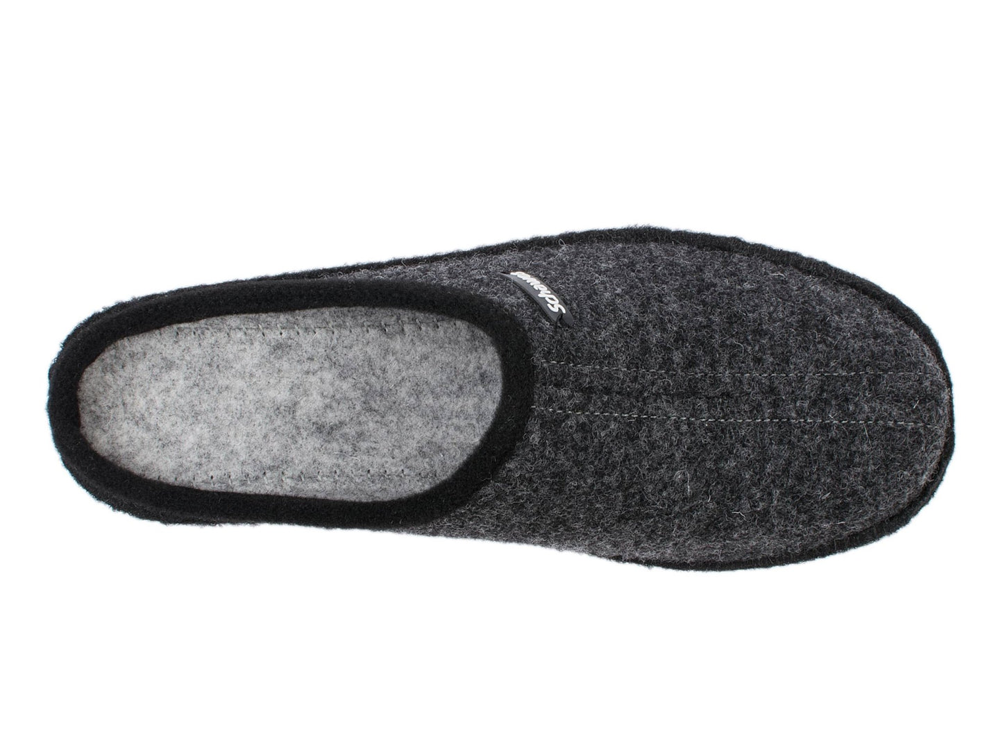 Schawos Damen Filz Hausschuh 2 - farbig, ungefüttert - schawos - shop.de