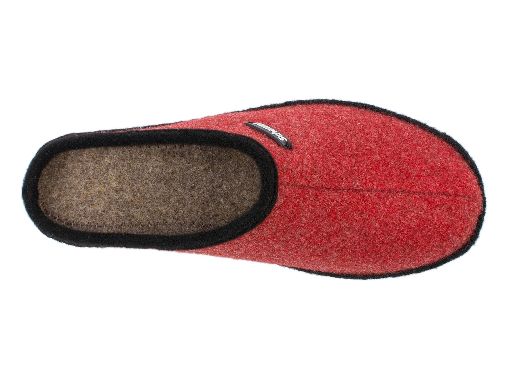Schawos Damen Filz Hausschuh 2 - farbig, ungefüttert - schawos - shop.de