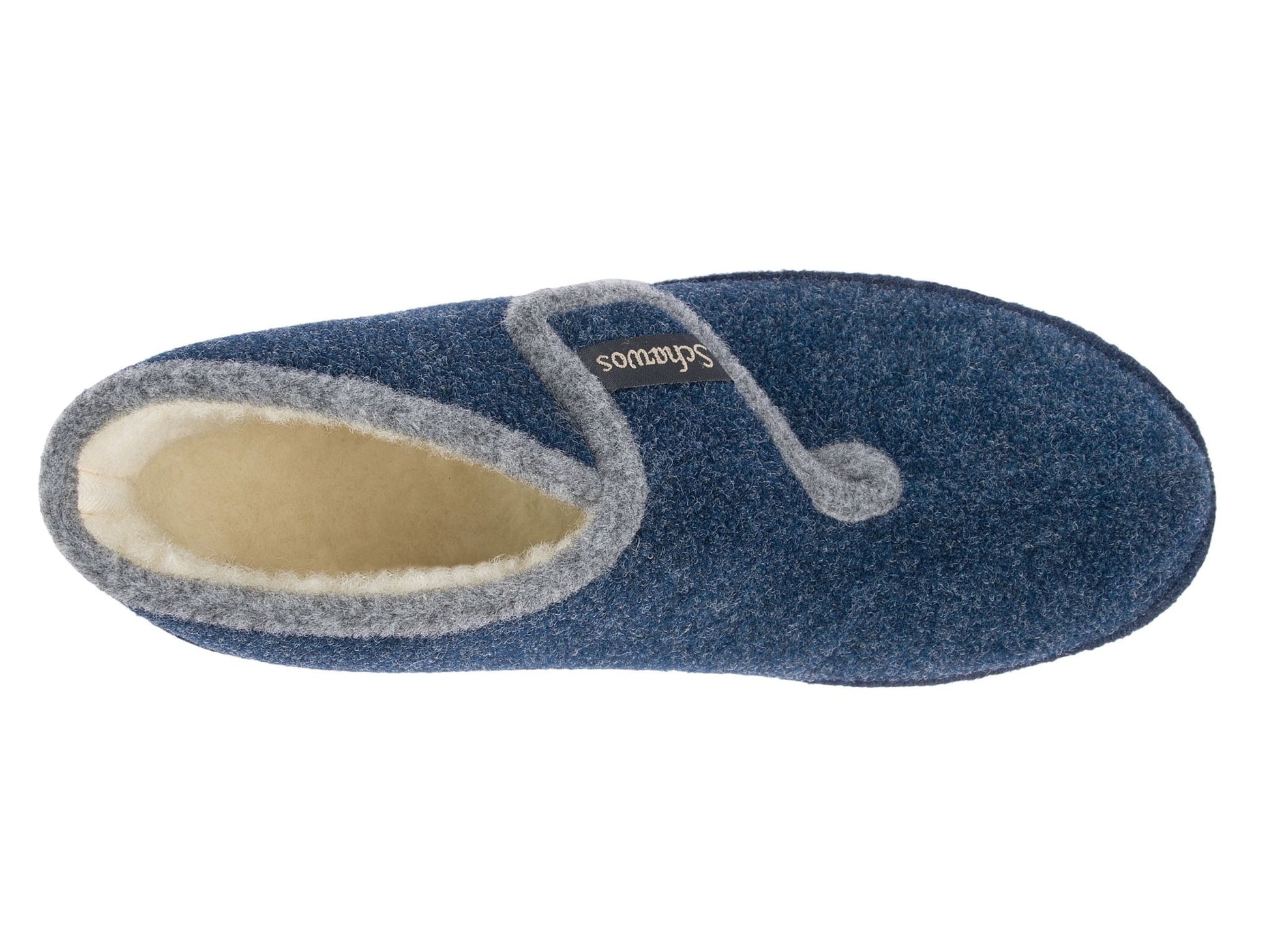 Schawos Damen Filz Hausschuh 2060, warm gefüttert - schawos - shop.de