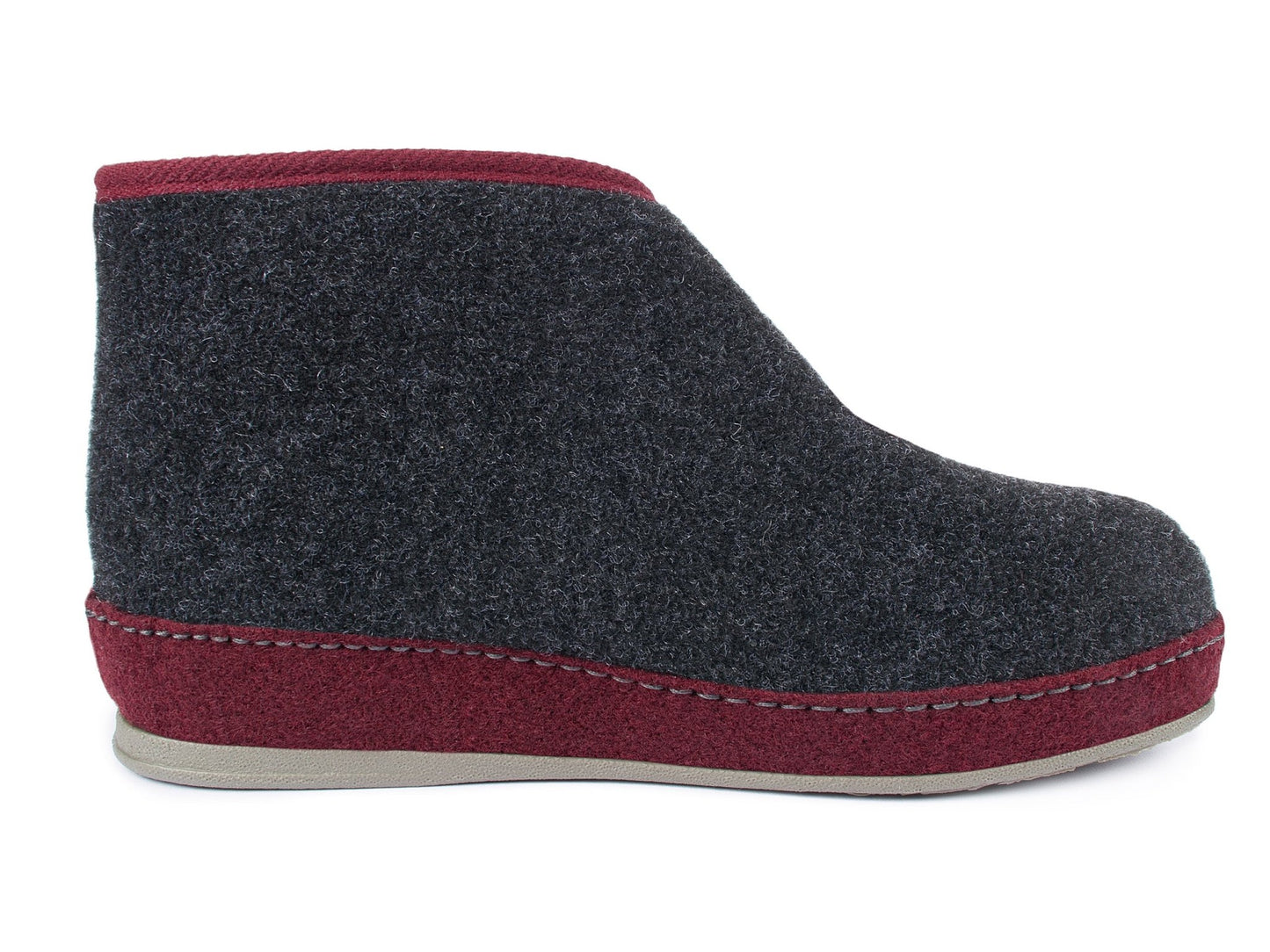 Schawos Damen Filz Hausschuh 2060, warm gefüttert - schawos - shop.de