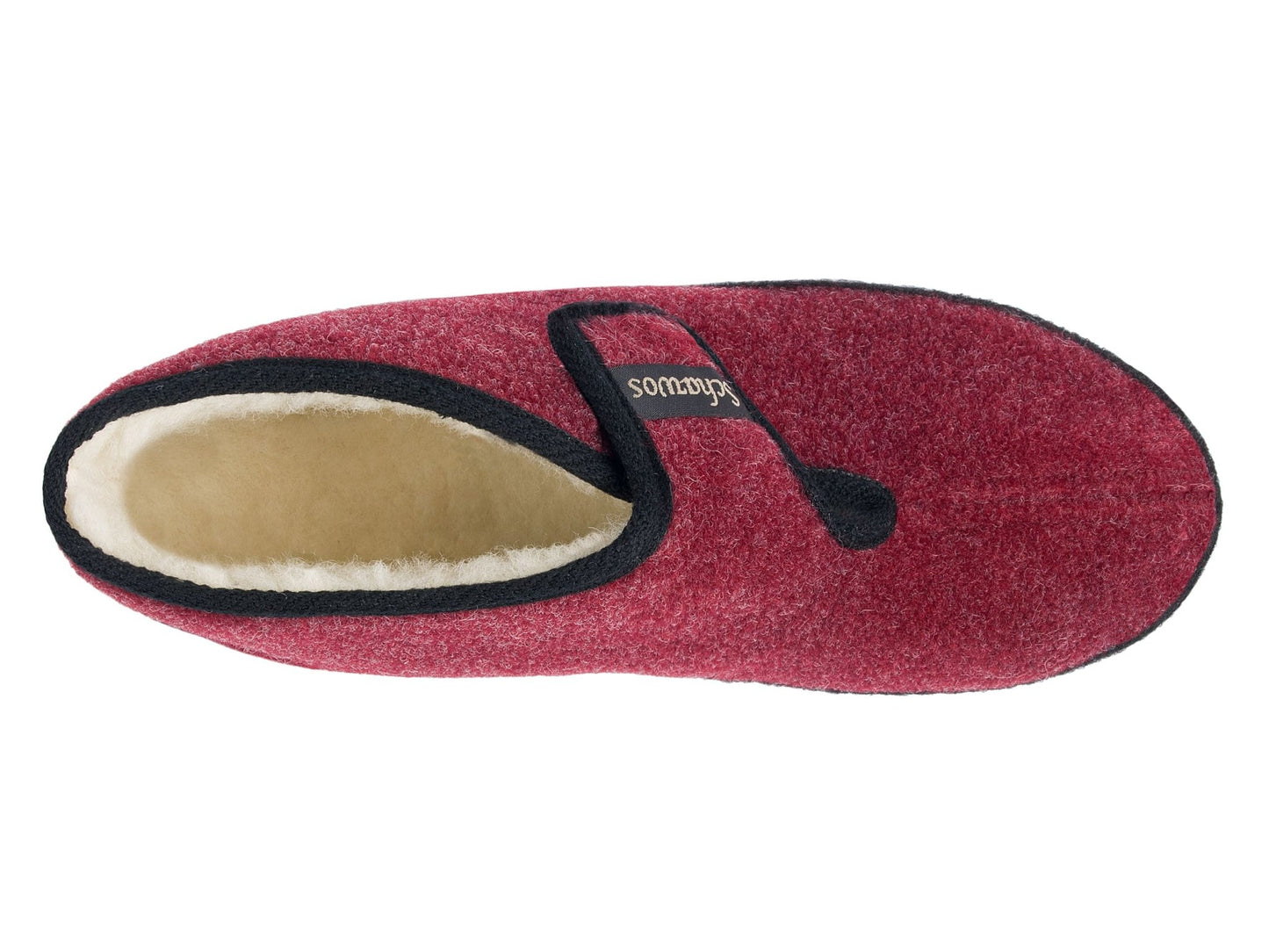 Schawos Damen Filz Hausschuh 2060, warm gefüttert - schawos - shop.de