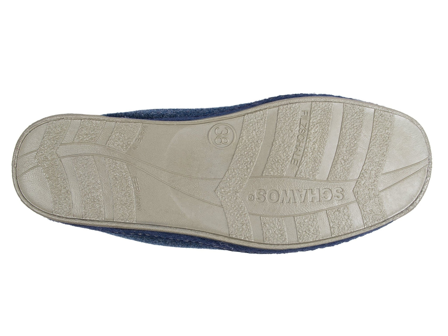 Schawos Damen Filz Hausschuh 2060, warm gefüttert - schawos - shop.de