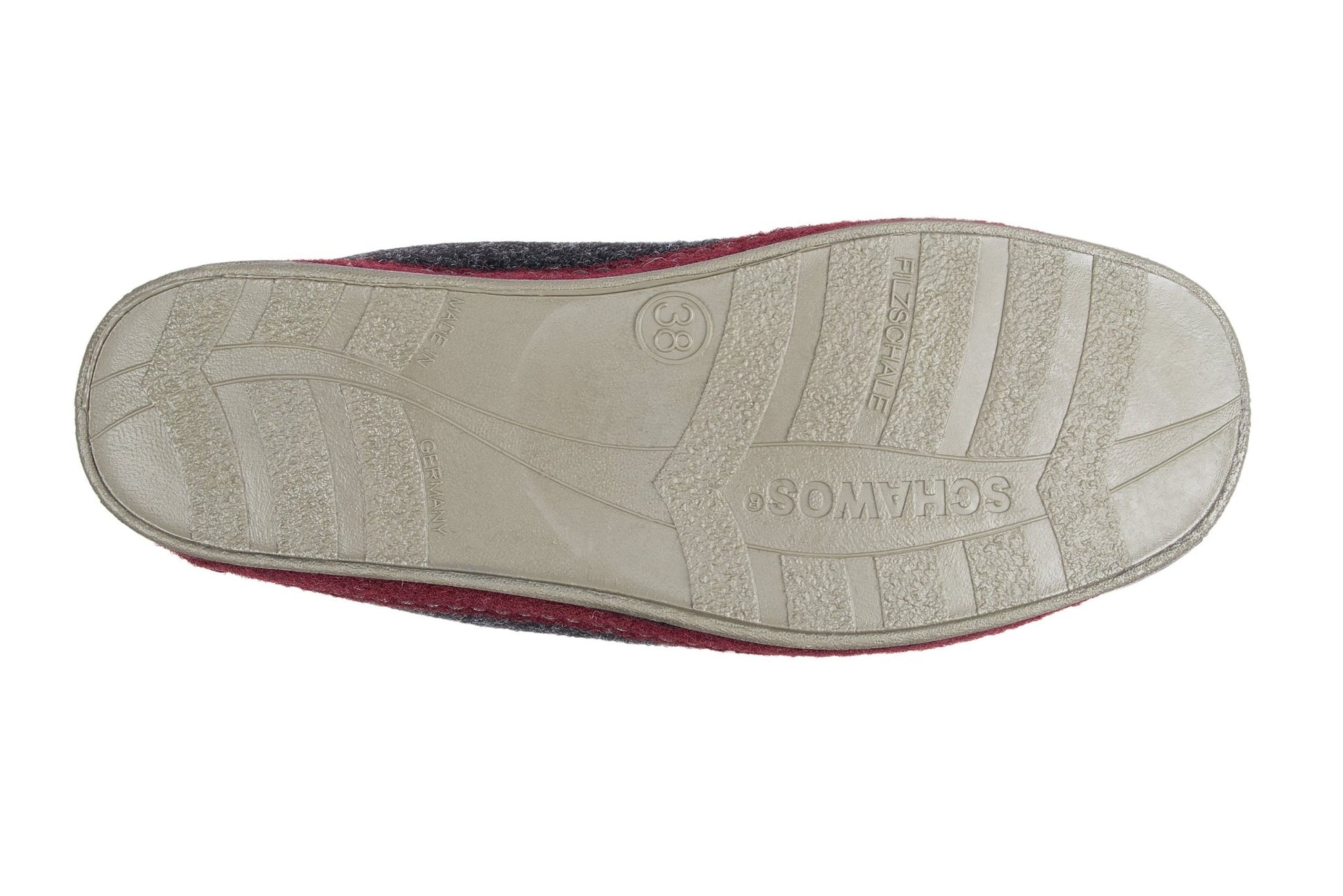 Schawos Damen Filz Hausschuh 2060, warm gefüttert - schawos - shop.de