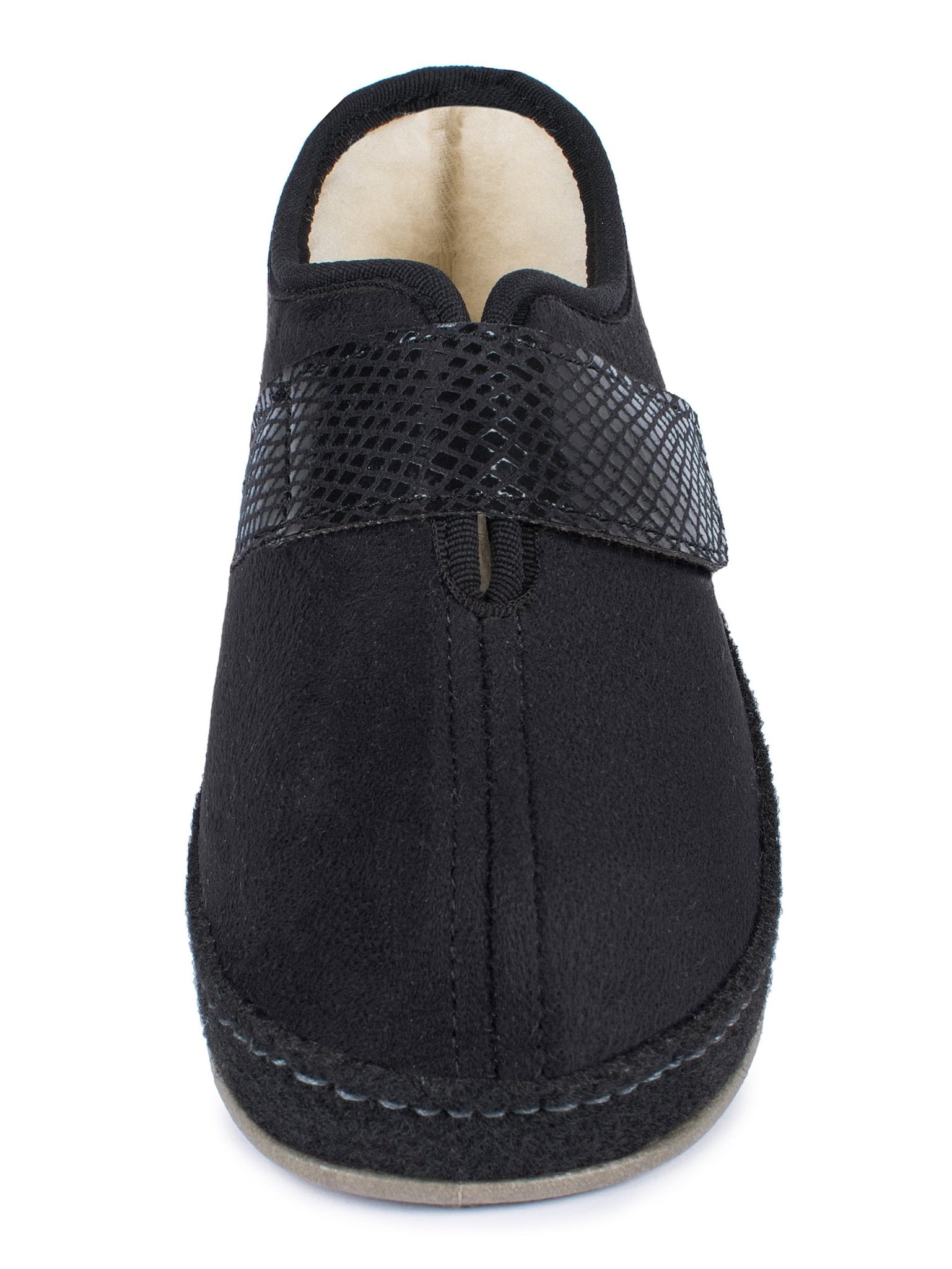 Schawos Damen Filz Hausschuh 2063, warm gefüttert - schawos - shop.de