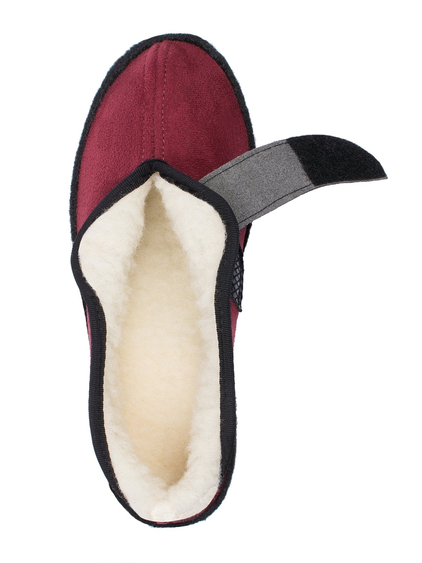 Schawos Damen Filz Hausschuh 2063, warm gefüttert - schawos - shop.de