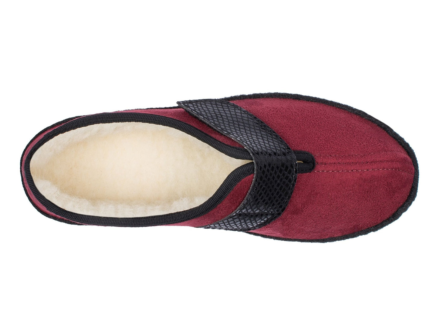 Schawos Damen Filz Hausschuh 2063, warm gefüttert - schawos - shop.de