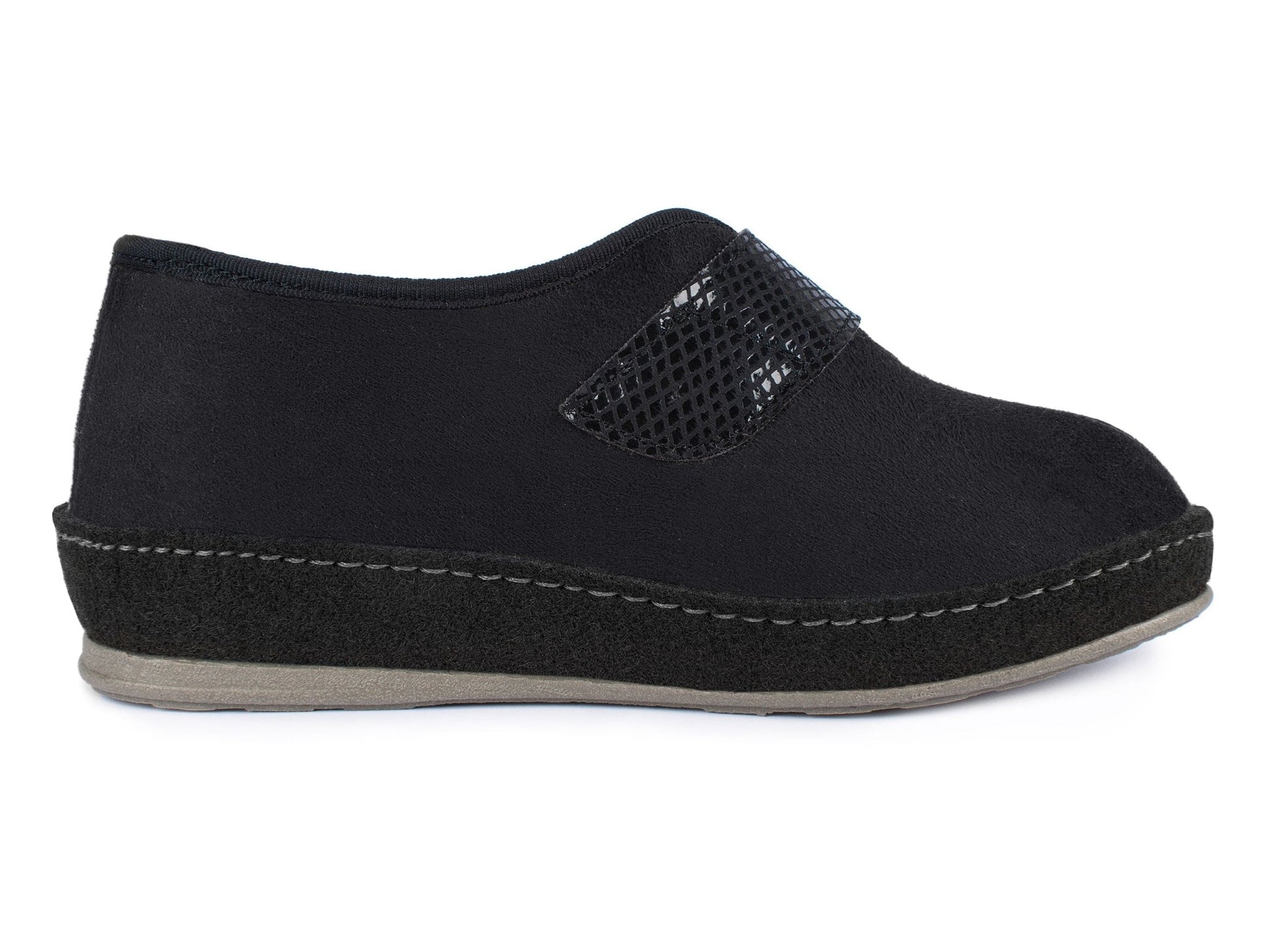 Schawos Damen Filz Hausschuh 2063, warm gefüttert - schawos - shop.de