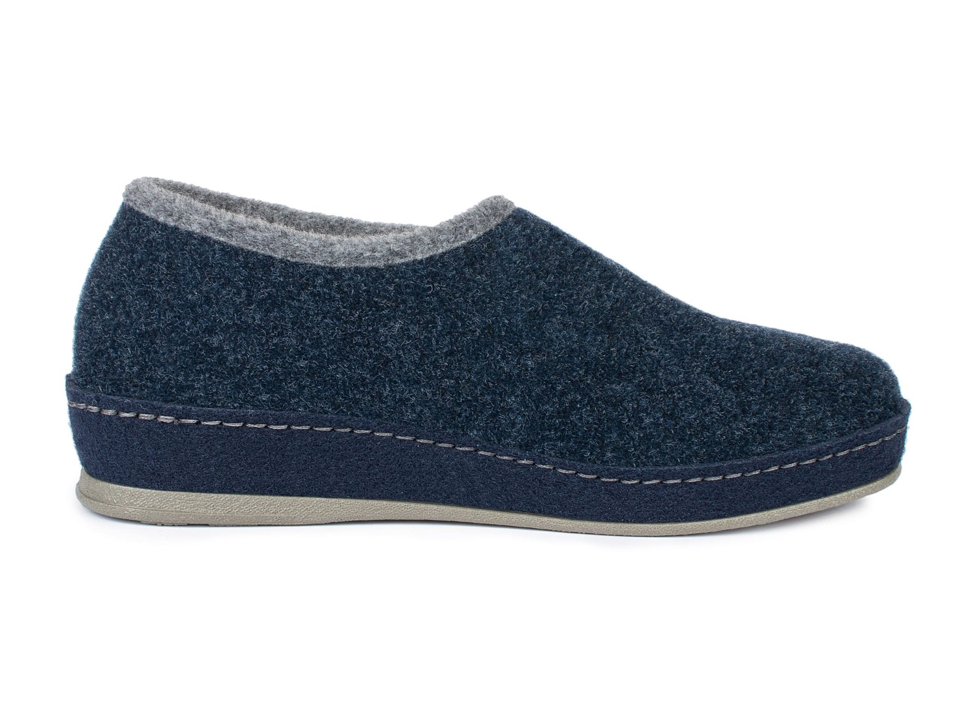 Schawos Damen Filz Hausschuh Johanna, warm gefüttert - schawos - shop.de