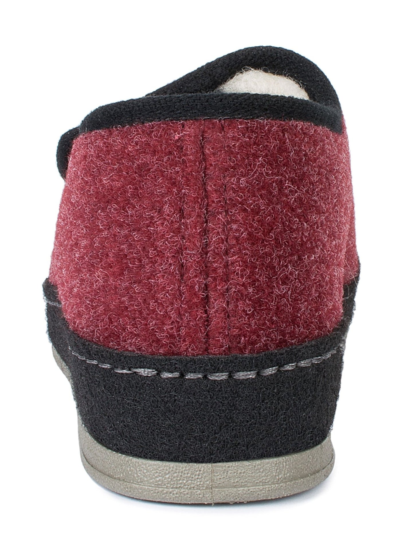 Schawos Damen Filz Hausschuh Johanna, warm gefüttert - schawos - shop.de