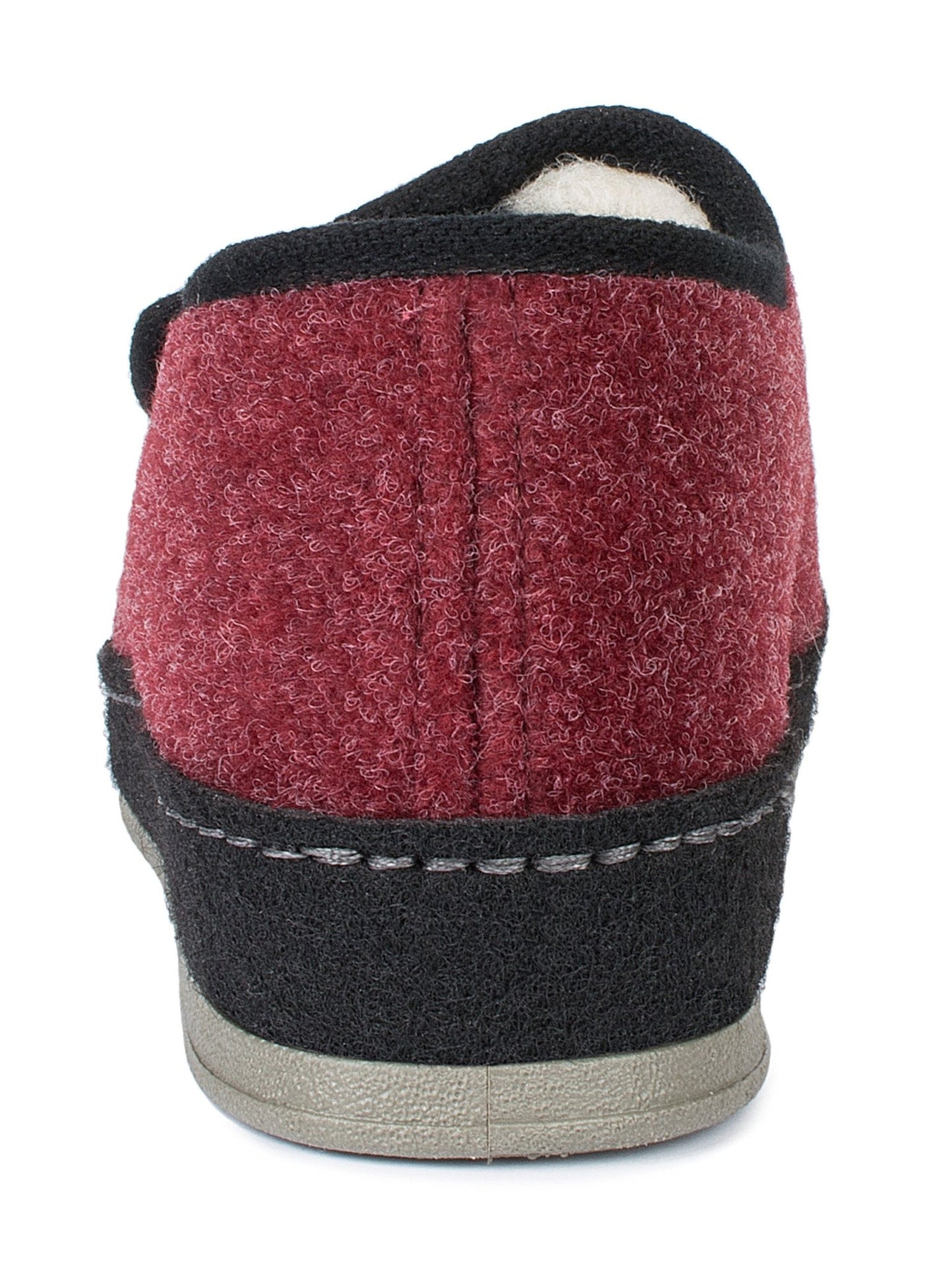 Schawos Damen Filz Hausschuh Johanna, warm gefüttert - schawos - shop.de