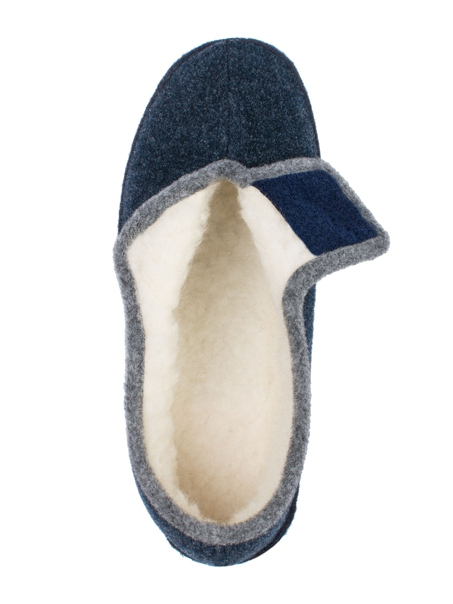 Schawos Damen Filz Hausschuh Johanna, warm gefüttert - schawos - shop.de