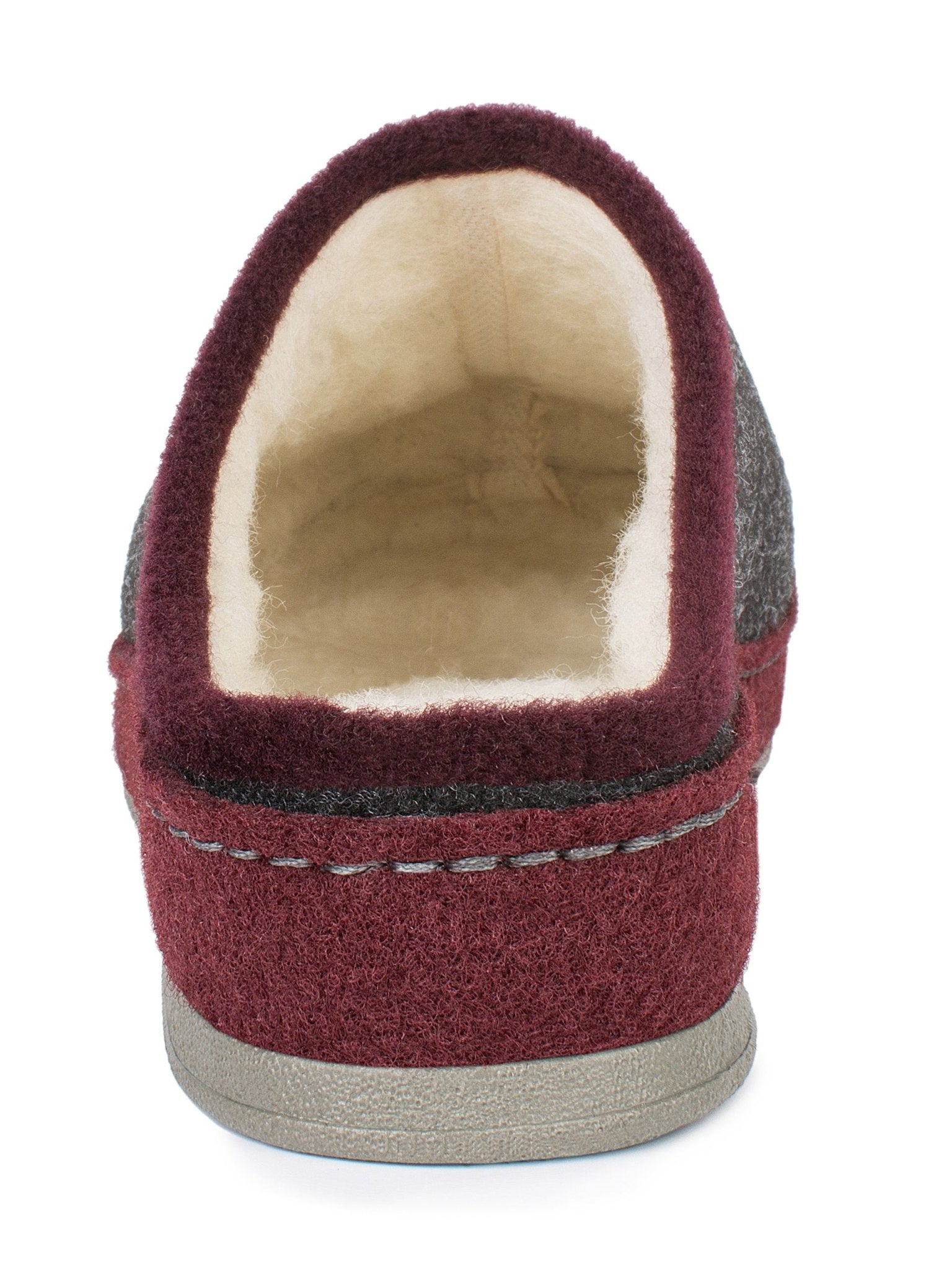 Schawos Damen Filz Hausschuh Lisa, warm gefüttert - schawos - shop.de