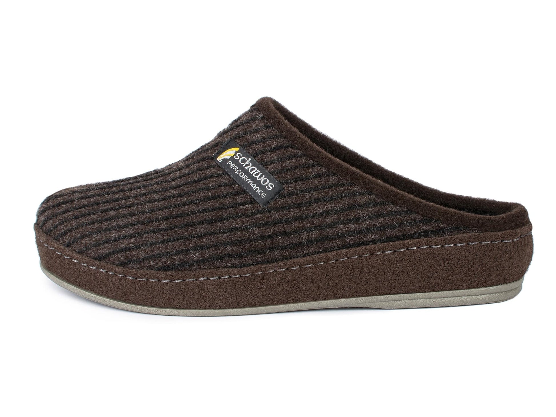 Schawos Herren Filz Hausschuh 6030, ungefüttert - schawos - shop.de