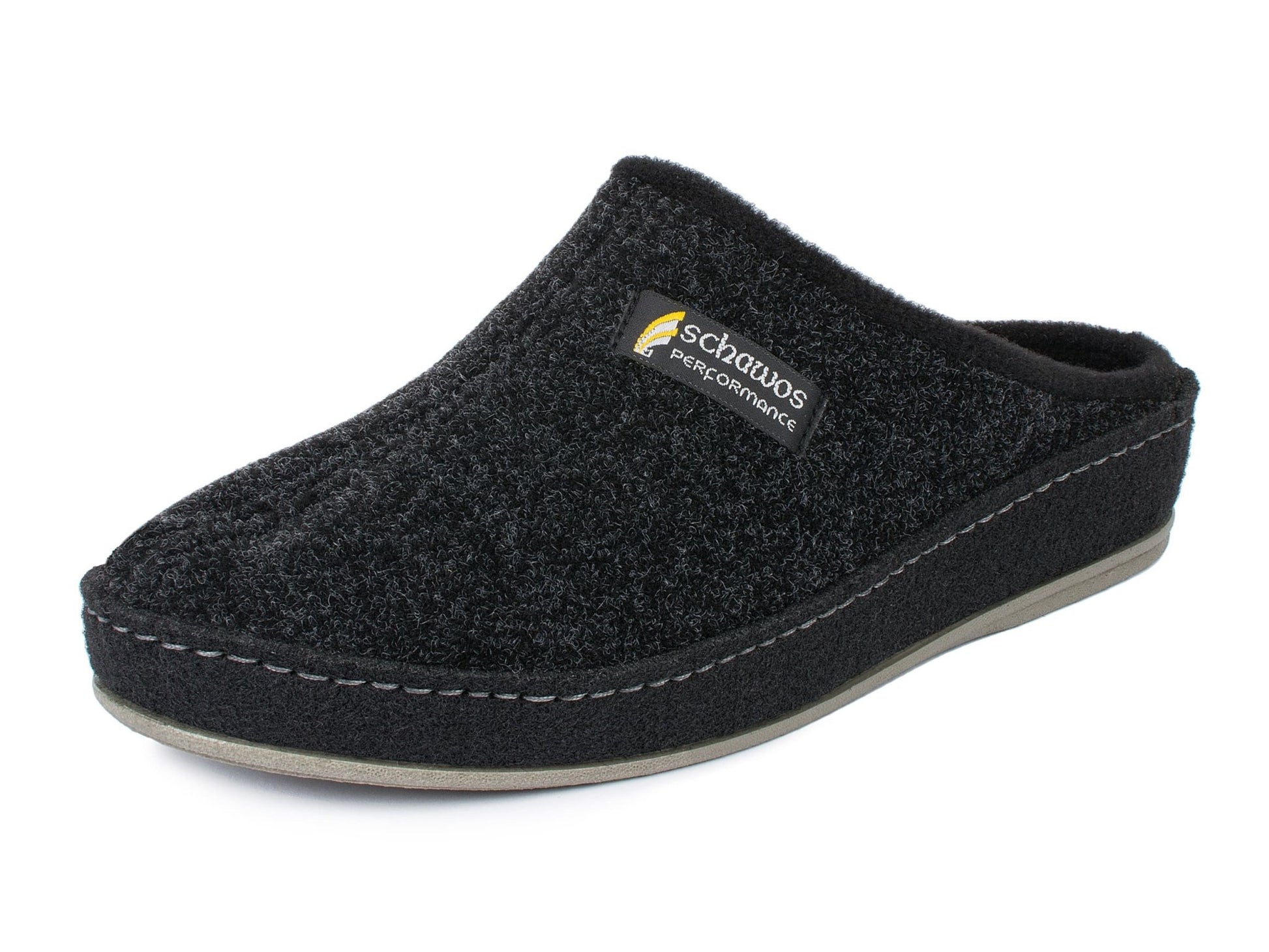 Schawos Herren Filz Hausschuh 6030, ungefüttert - schawos - shop.de