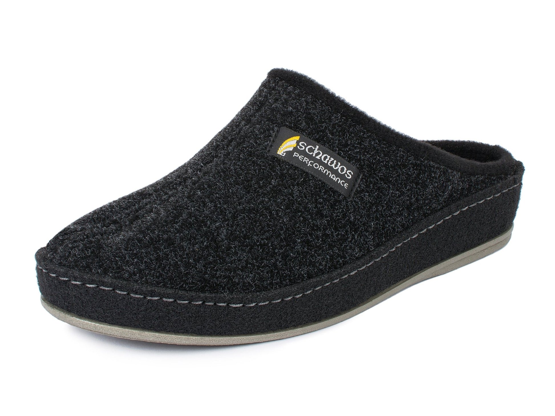 Schawos Herren Filz Hausschuh 6030, ungefüttert - schawos - shop.de