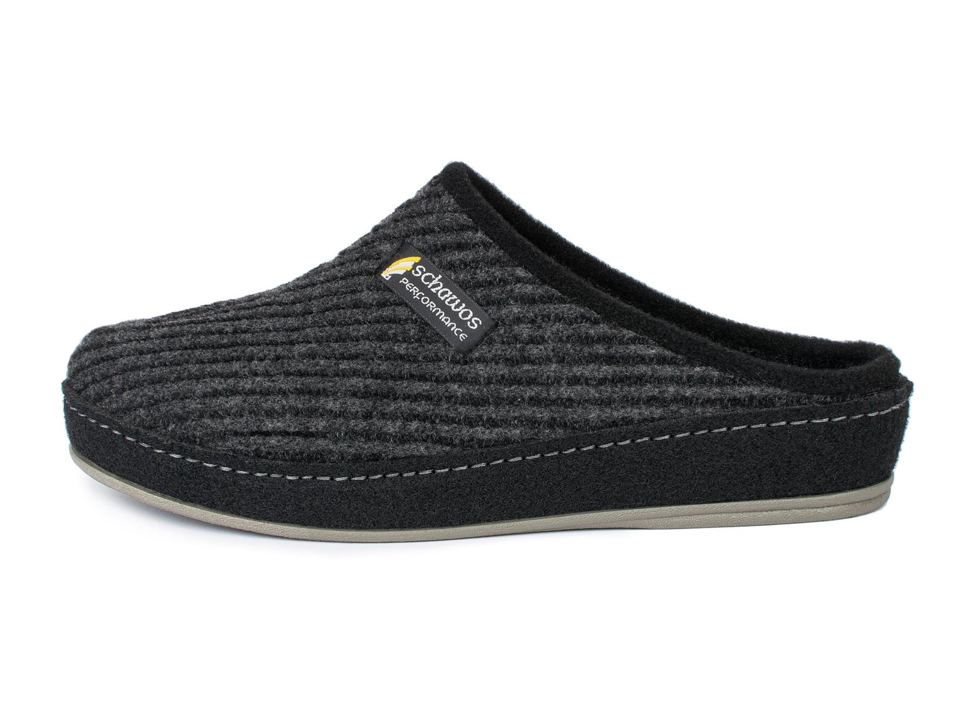 Schawos Herren Filz Hausschuh 6030, ungefüttert - schawos - shop.de