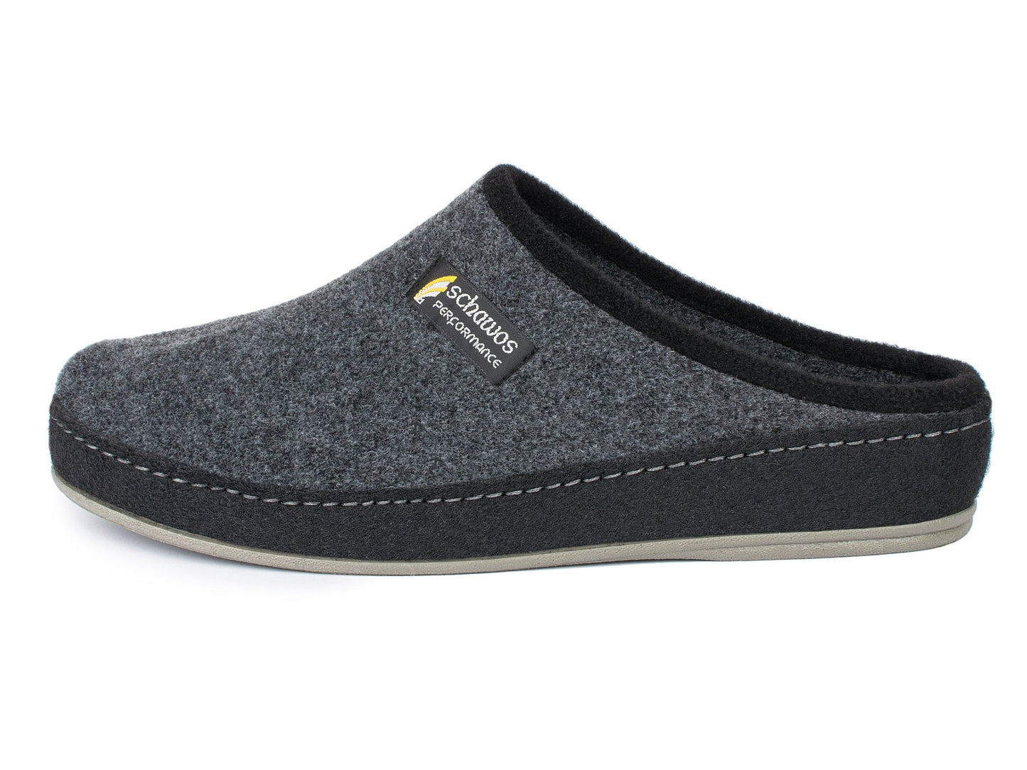 Schawos Herren Filz Hausschuh 6030, ungefüttert - schawos - shop.de