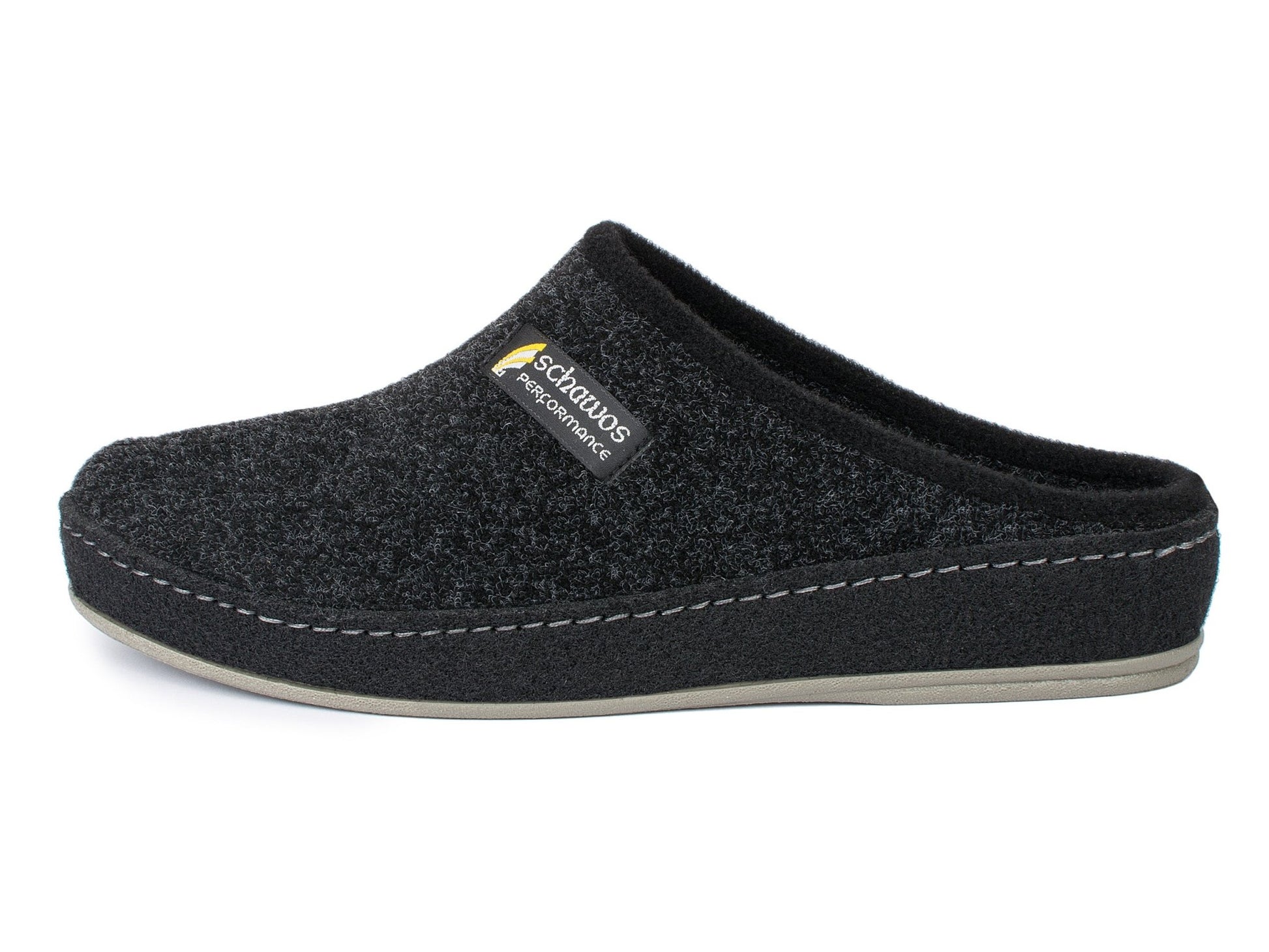 Schawos Herren Filz Hausschuh 6030, ungefüttert - schawos - shop.de