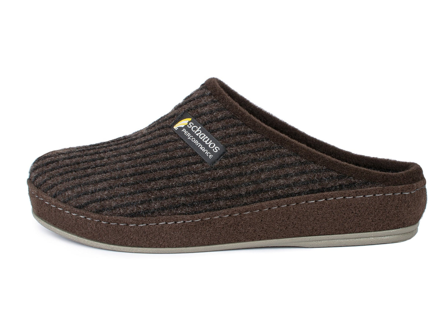 Schawos Herren Filz Hausschuh 6030, ungefüttert - schawos - shop.de