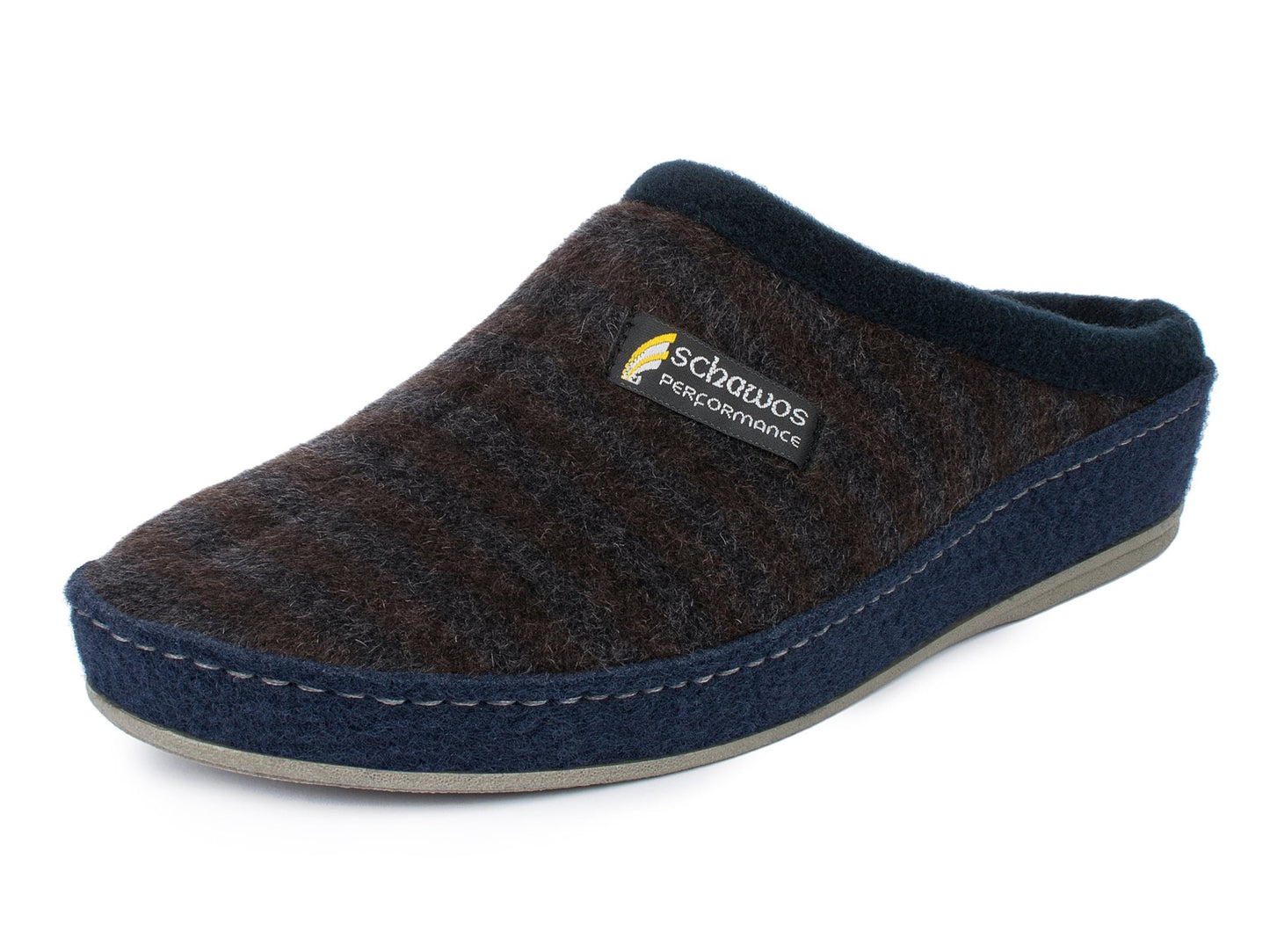 Schawos Herren Filz Hausschuh 6030, ungefüttert - schawos - shop.de