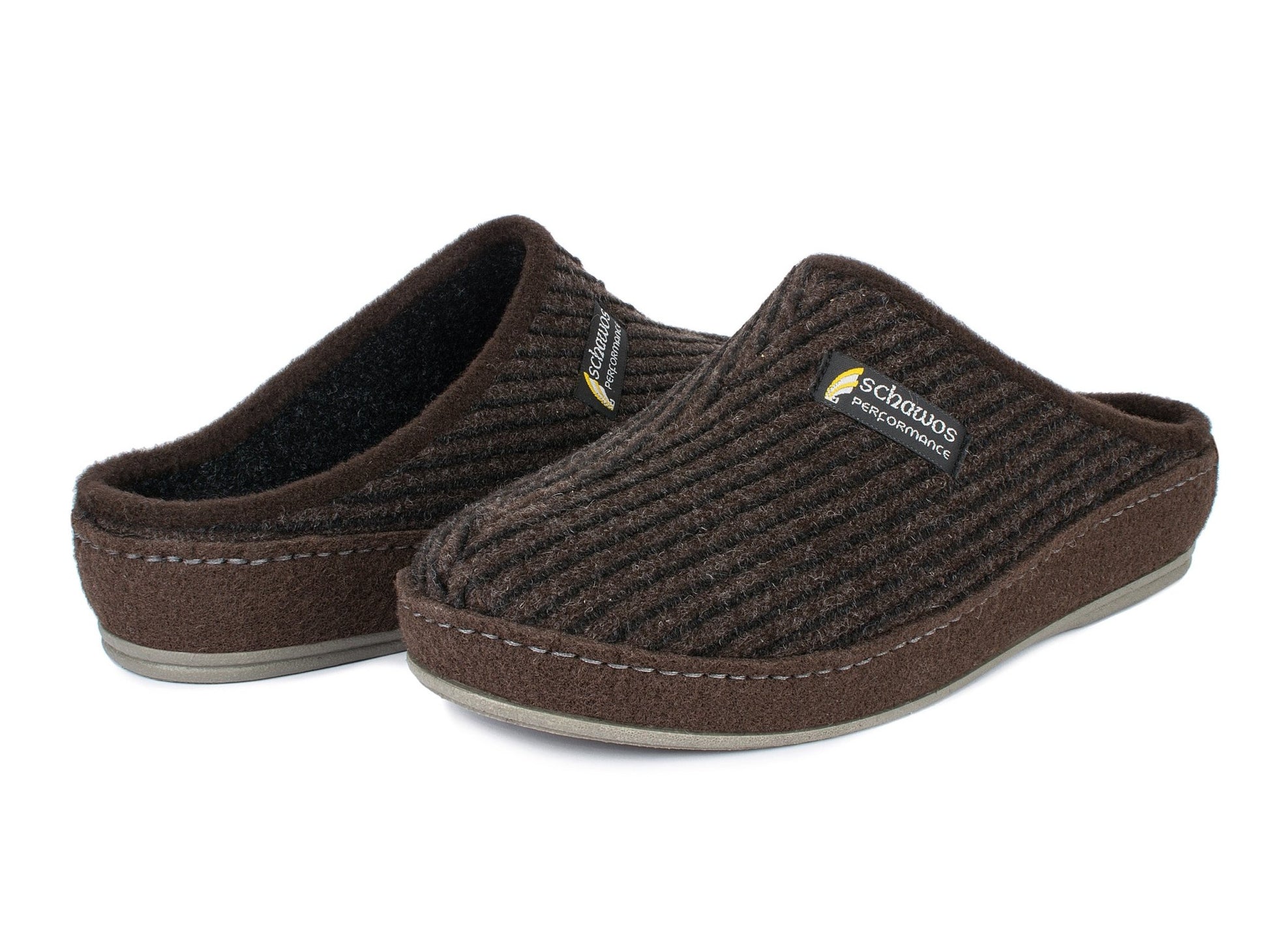 Schawos Herren Filz Hausschuh 6030, ungefüttert - schawos - shop.de