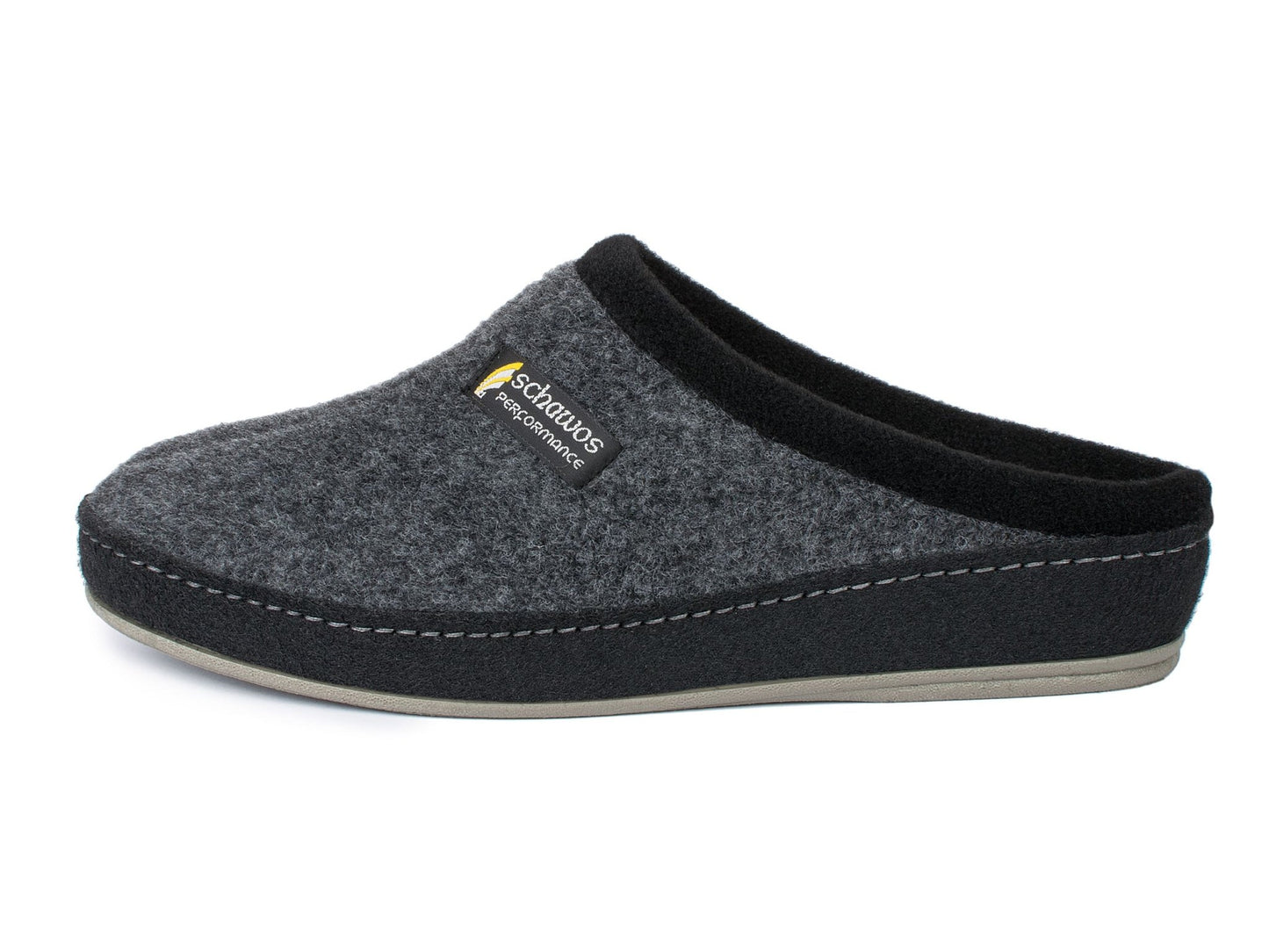 Schawos Herren Filz Hausschuh 6030, ungefüttert - schawos - shop.de