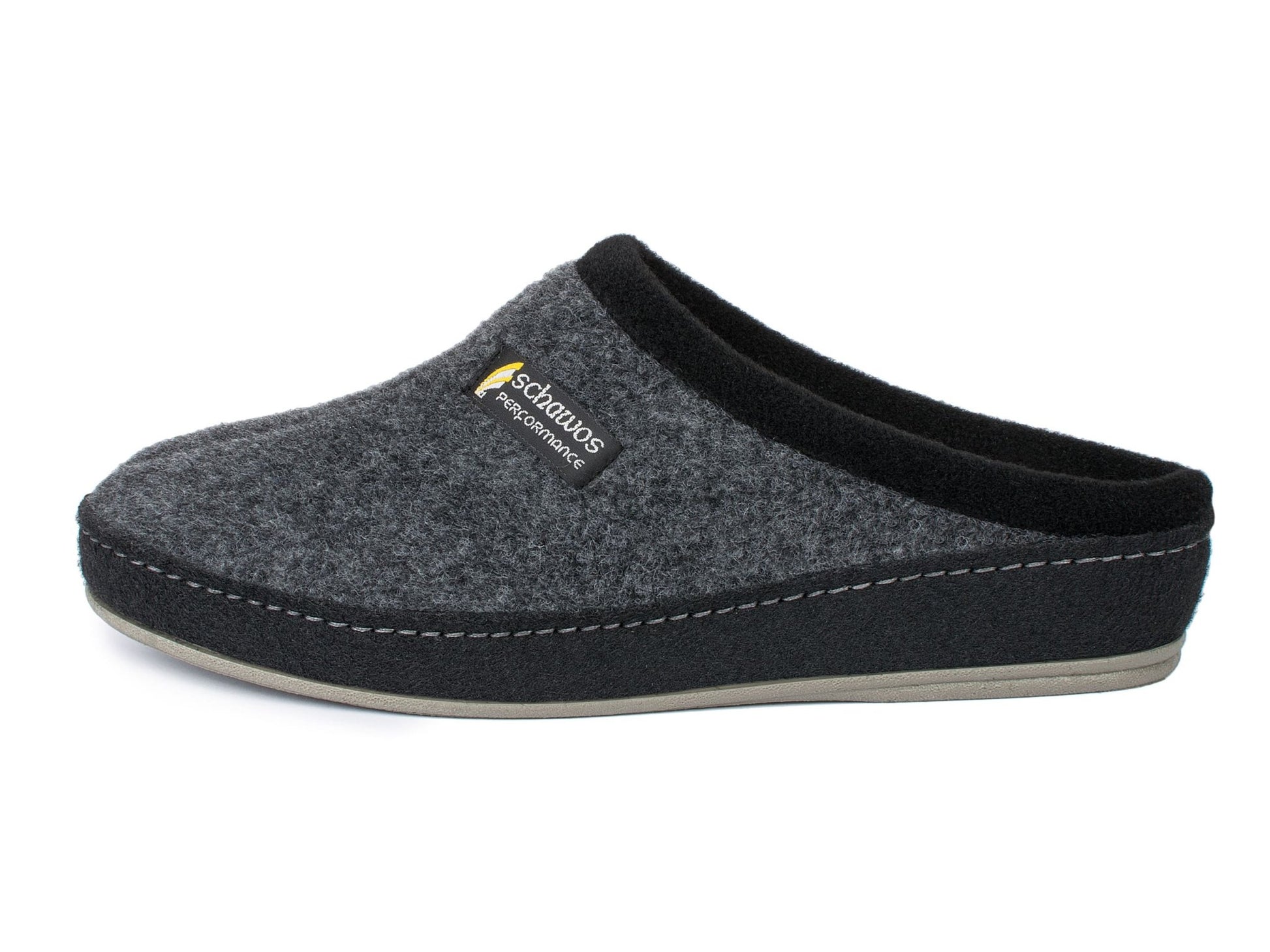 Schawos Herren Filz Hausschuh 6030, ungefüttert - schawos - shop.de