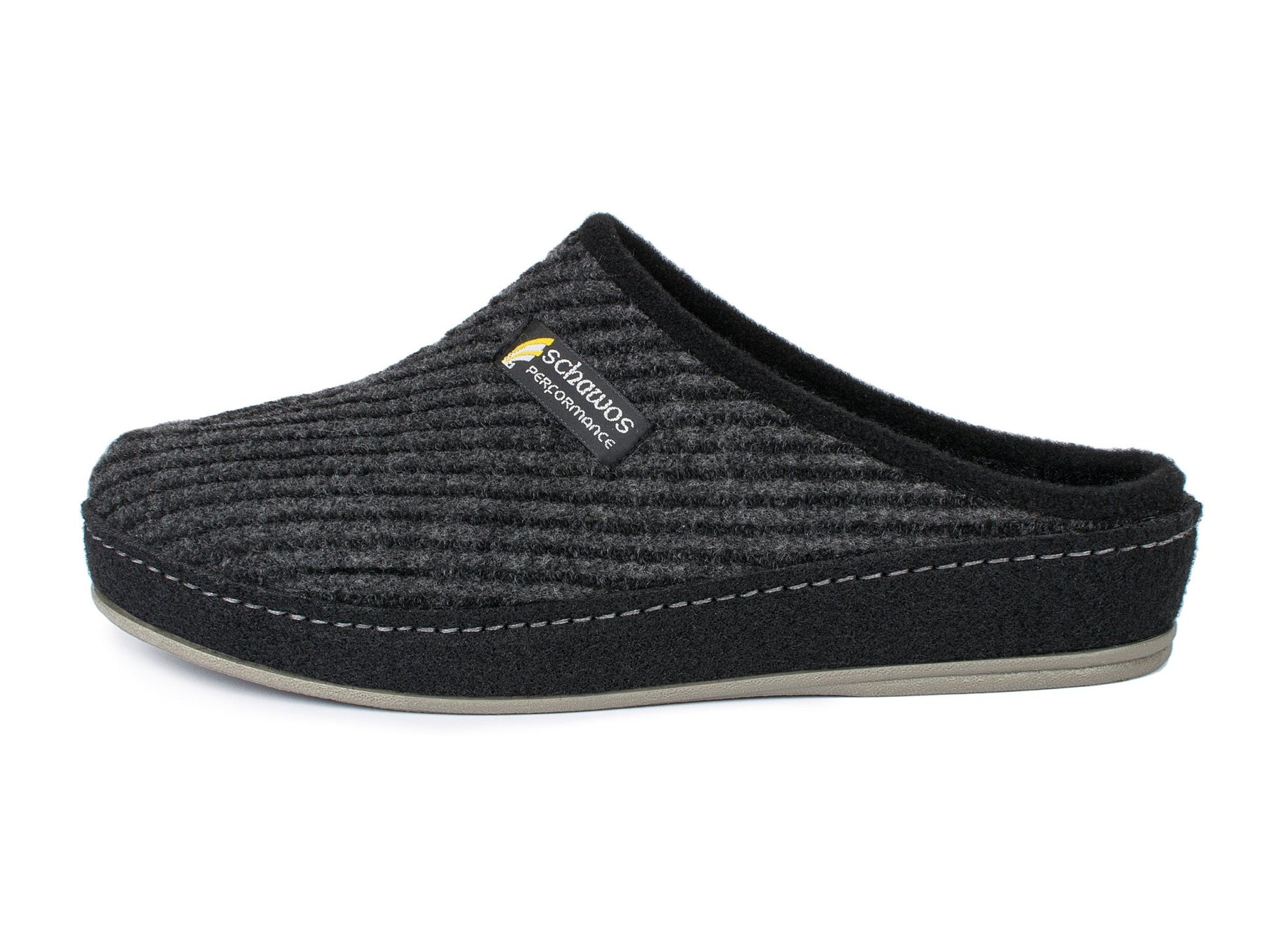 Schawos Herren Filz Hausschuh 6030, ungefüttert - schawos - shop.de