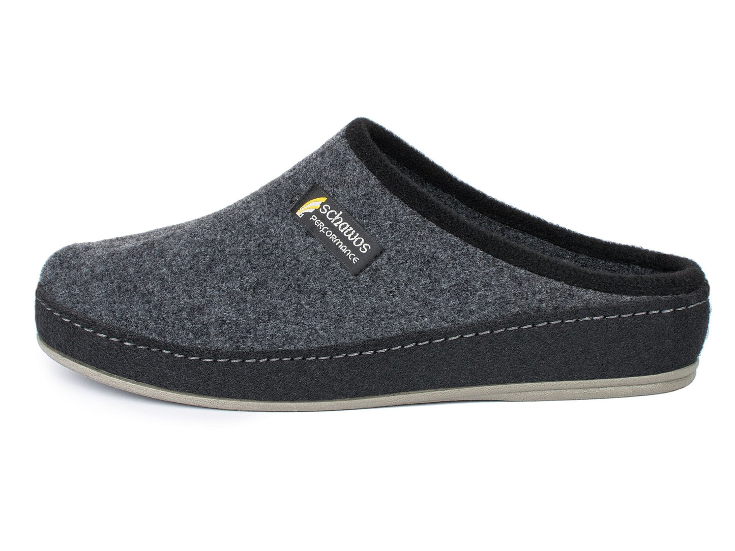 Schawos Herren Filz Hausschuh 6030, ungefüttert - schawos - shop.de