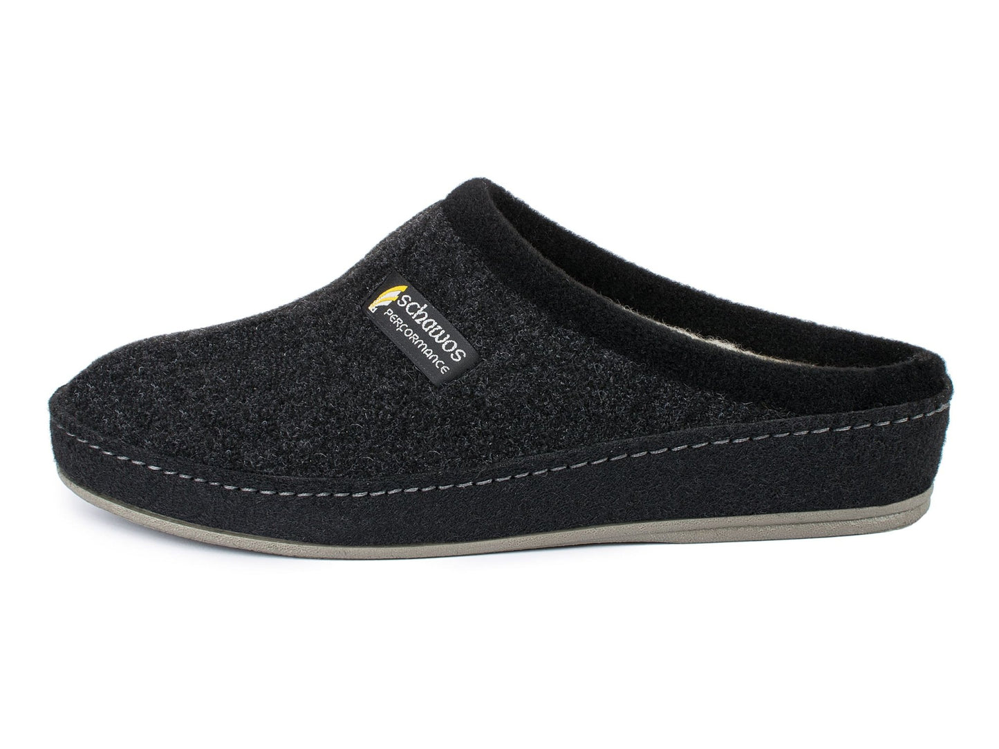 Schawos Herren Filz Hausschuh 6030, warm gefüttert - schawos - shop.de