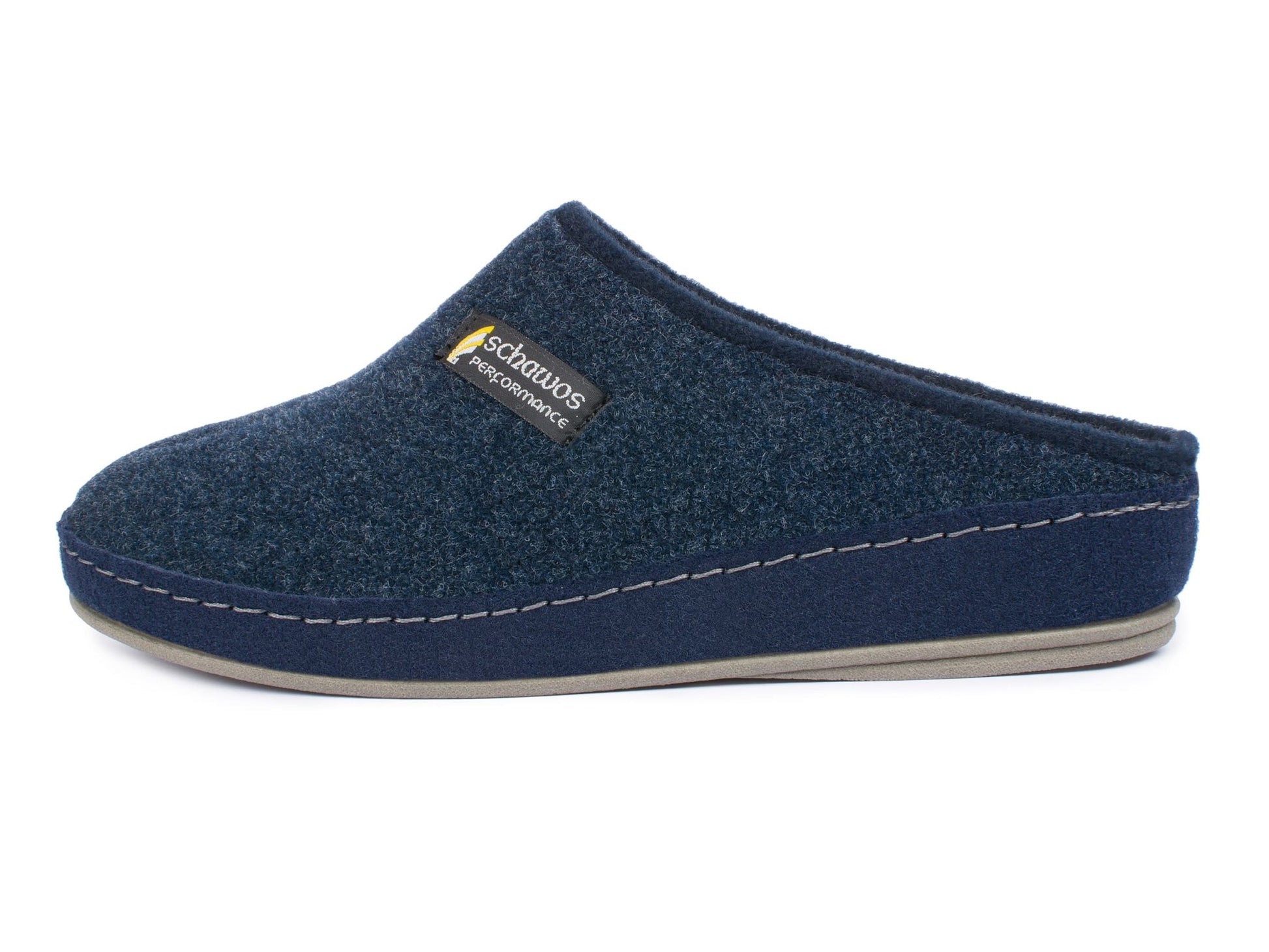 Schawos Herren Filz Hausschuh 6030, warm gefüttert - schawos - shop.de