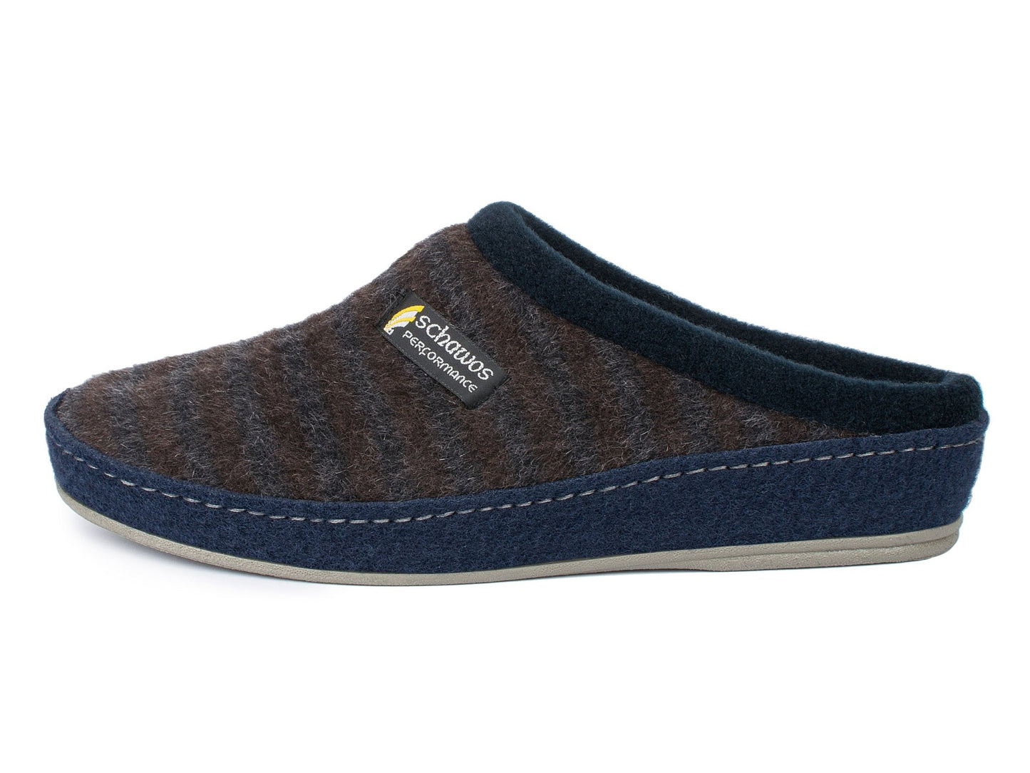 Schawos Herren Filz Hausschuh 6030, warm gefüttert - schawos - shop.de