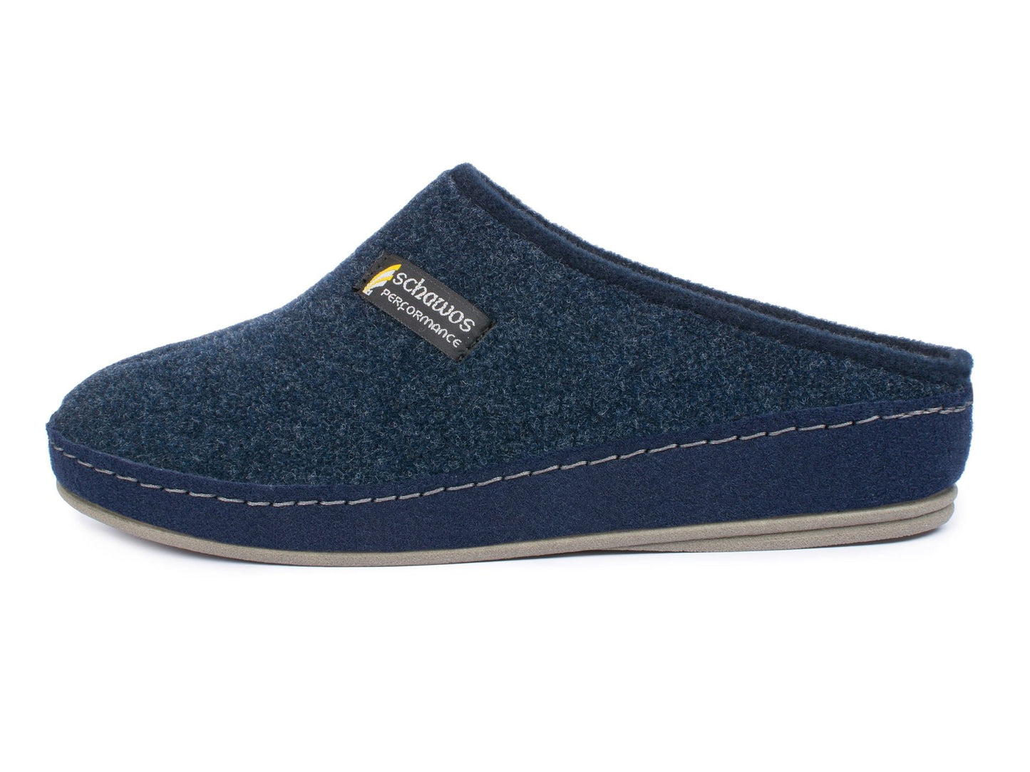 Schawos Herren Filz Hausschuh 6030, warm gefüttert - schawos - shop.de