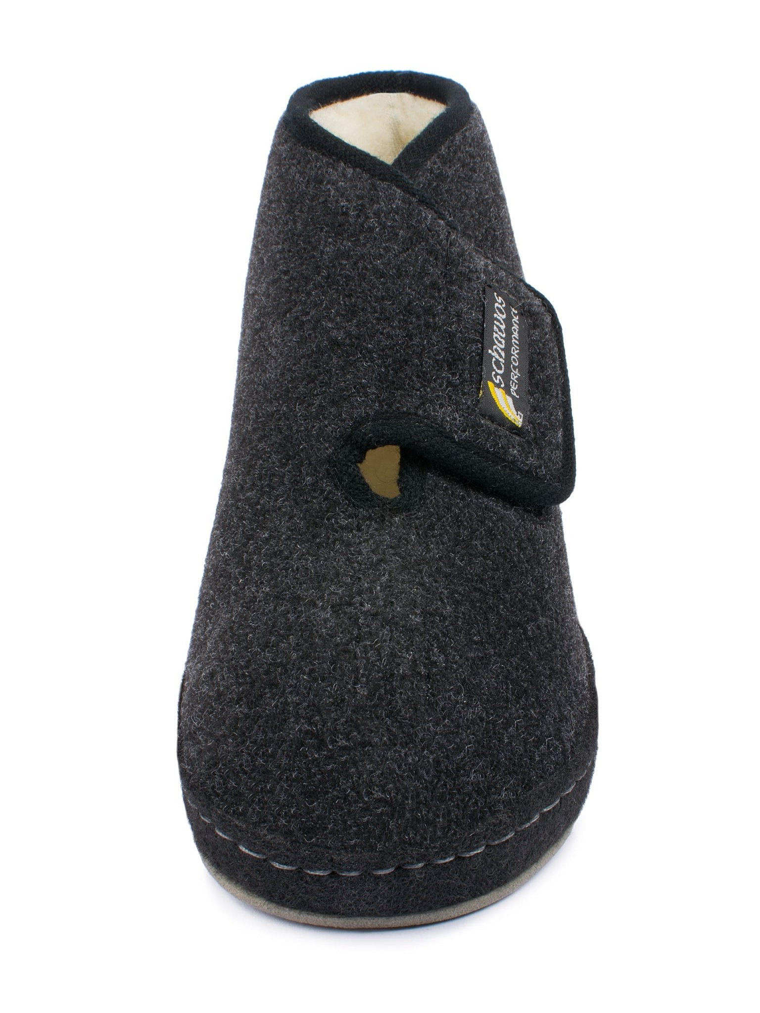 Schawos Herren Filz Hausschuh 6060, warm gefüttert - schawos - shop.de