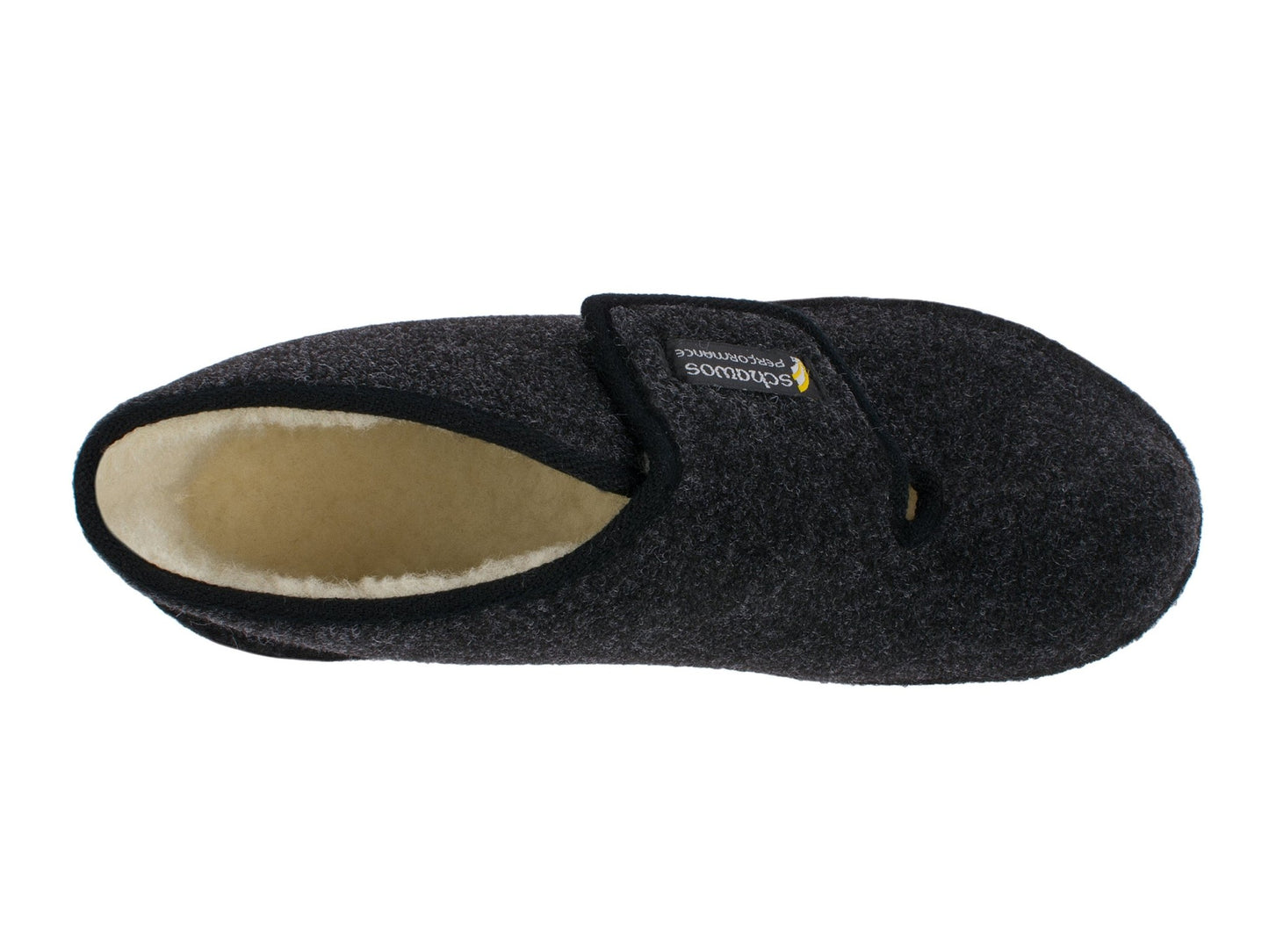 Schawos Herren Filz Hausschuh 6060, warm gefüttert - schawos - shop.de