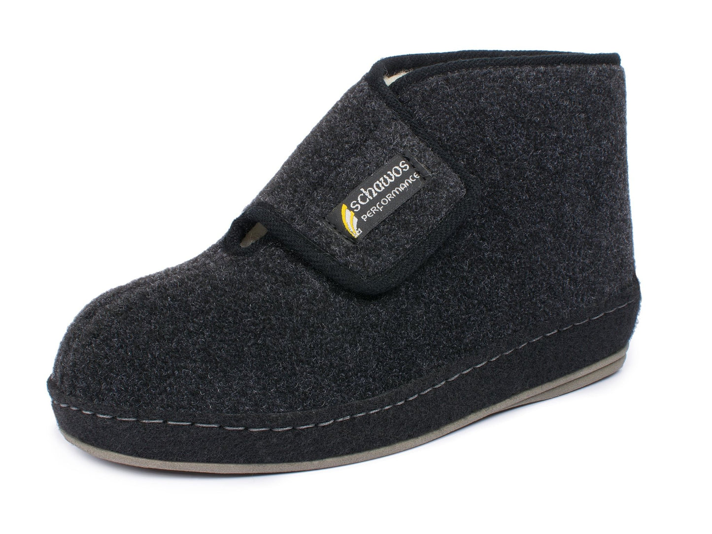 Schawos Herren Filz Hausschuh 6060, warm gefüttert - schawos - shop.de