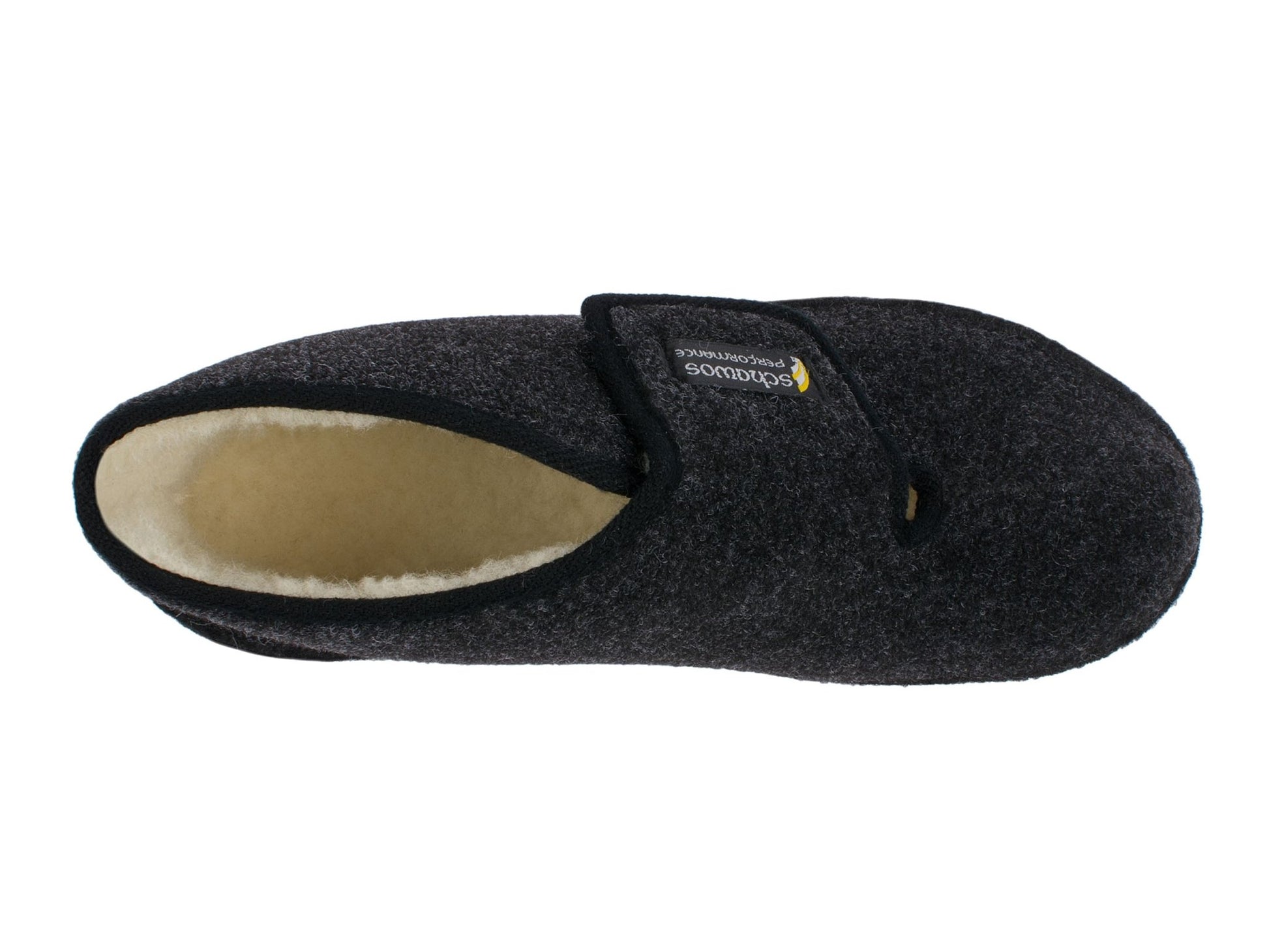 Schawos Herren Filz Hausschuh 6060, warm gefüttert - schawos - shop.de