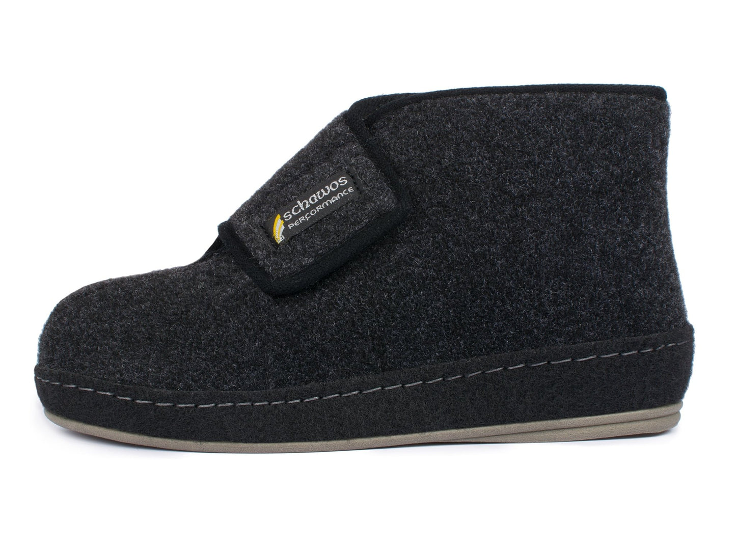 Schawos Herren Filz Hausschuh 6060, warm gefüttert - schawos - shop.de